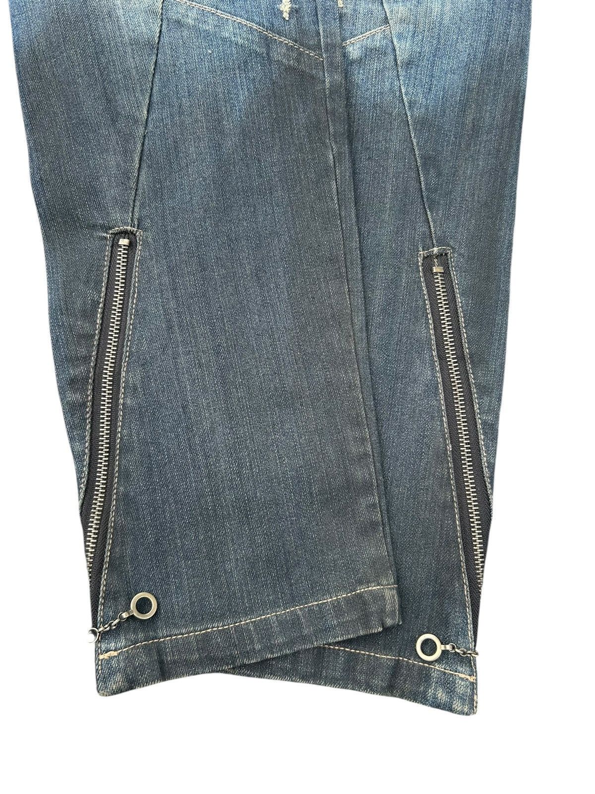 Kapital PPFM Japanese Punk Bondage Style Denim Jeans Size US 32 / EU 48 - 8 Thumbnail