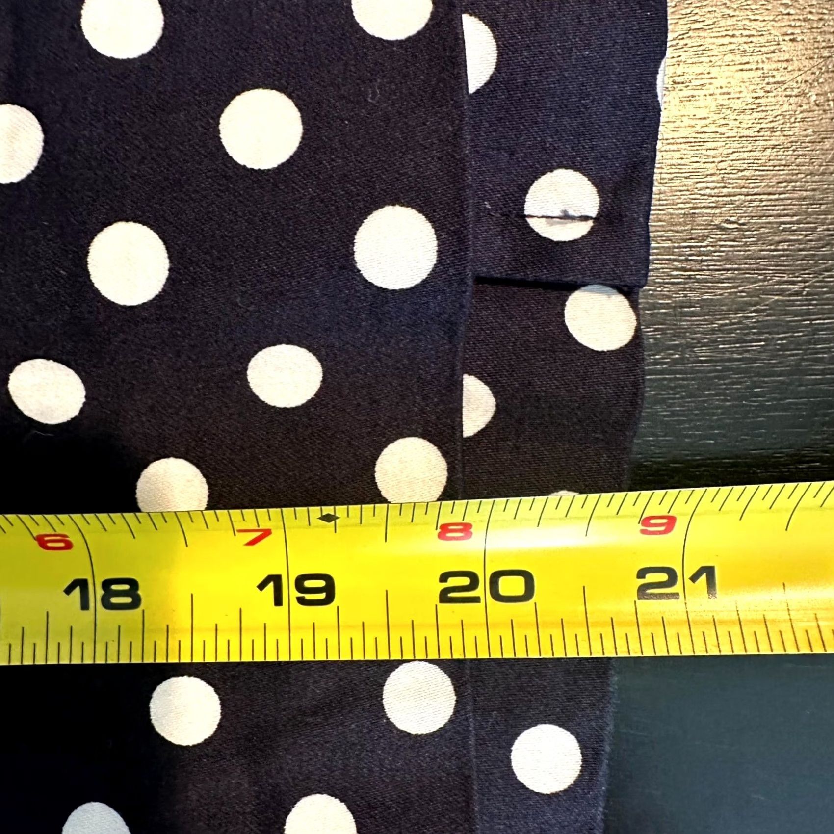 J.Crew J.Crew Skirt Womens 2 Black Polka Dot High Waisted Back Zipper Straight & Pencil Size 26" / US 2 / IT 38 - 7 Thumbnail