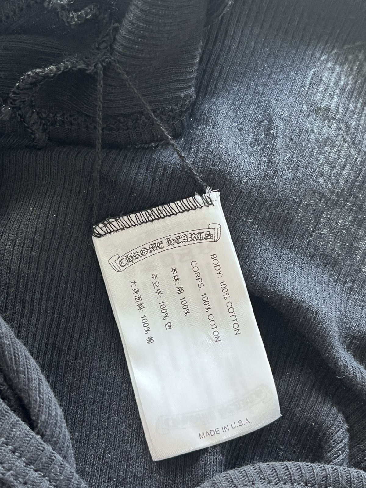 Chrome Hearts × The Rolling Stones Chrome Hearts x Rolling Stones Tank Top Extremely Rare Size ONE SIZE - 6 Thumbnail