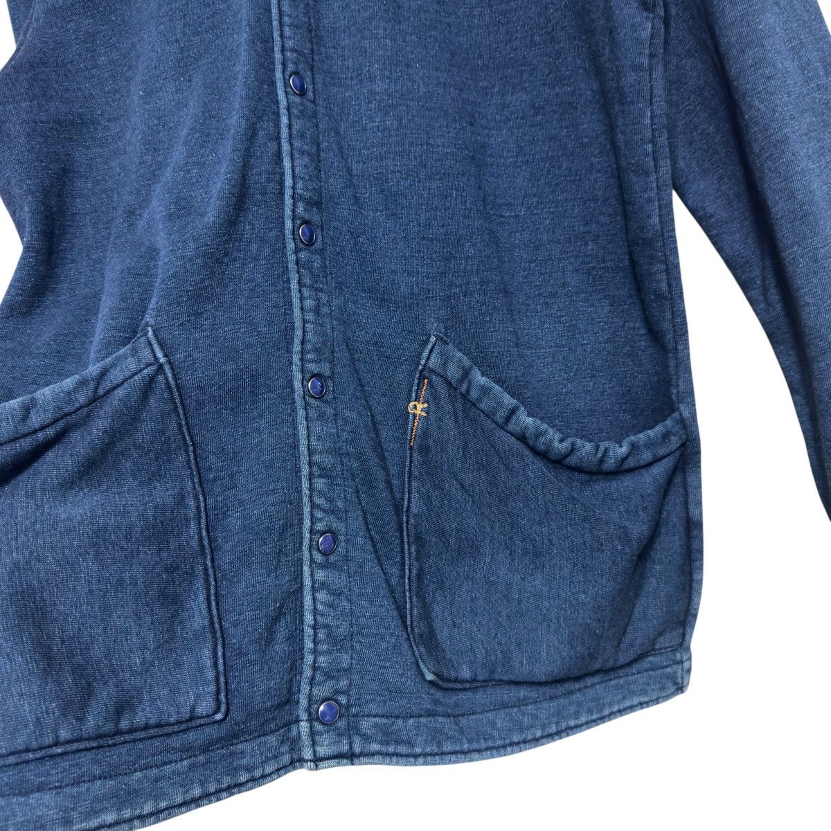 45rpm 45rpm Indigo Dyed Sweat Cardigan Size US M / EU 48-50 / 2 - 10 Thumbnail