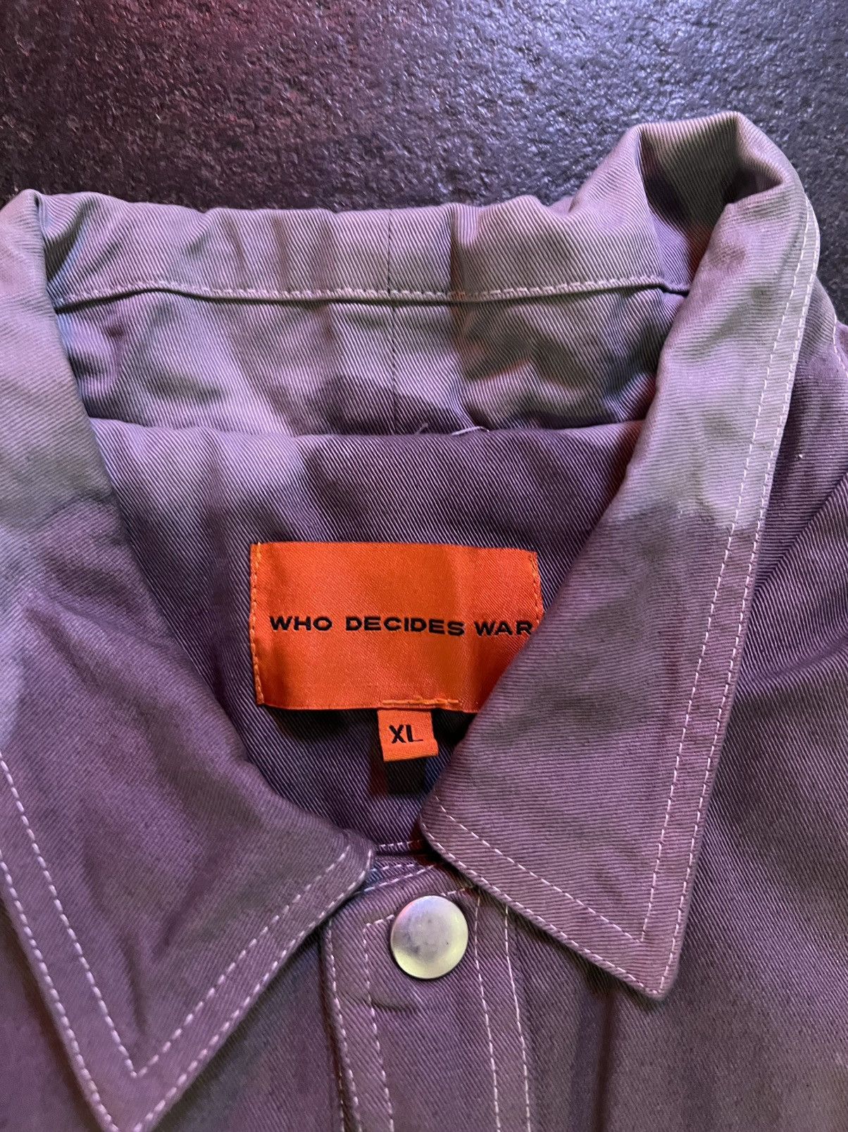 Who Decides War 1o1 sample puffer vest Size US XL / EU 56 / 4 - 4 Thumbnail