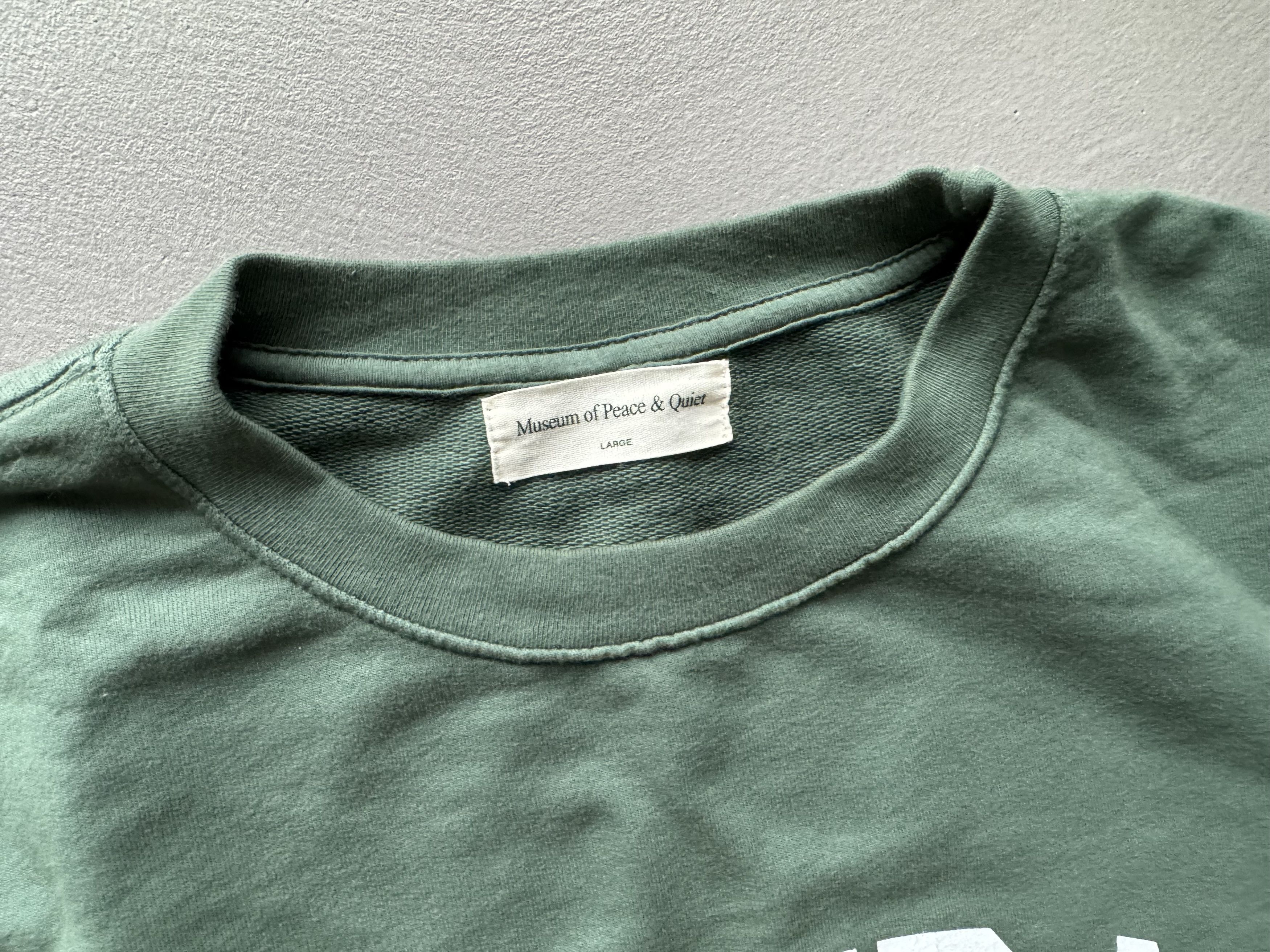 Museum of Peace and Quiet Museum Of Peace & Quiet Sweatshirt, Natural Size US L / EU 52-54 / 3 - 5 Thumbnail