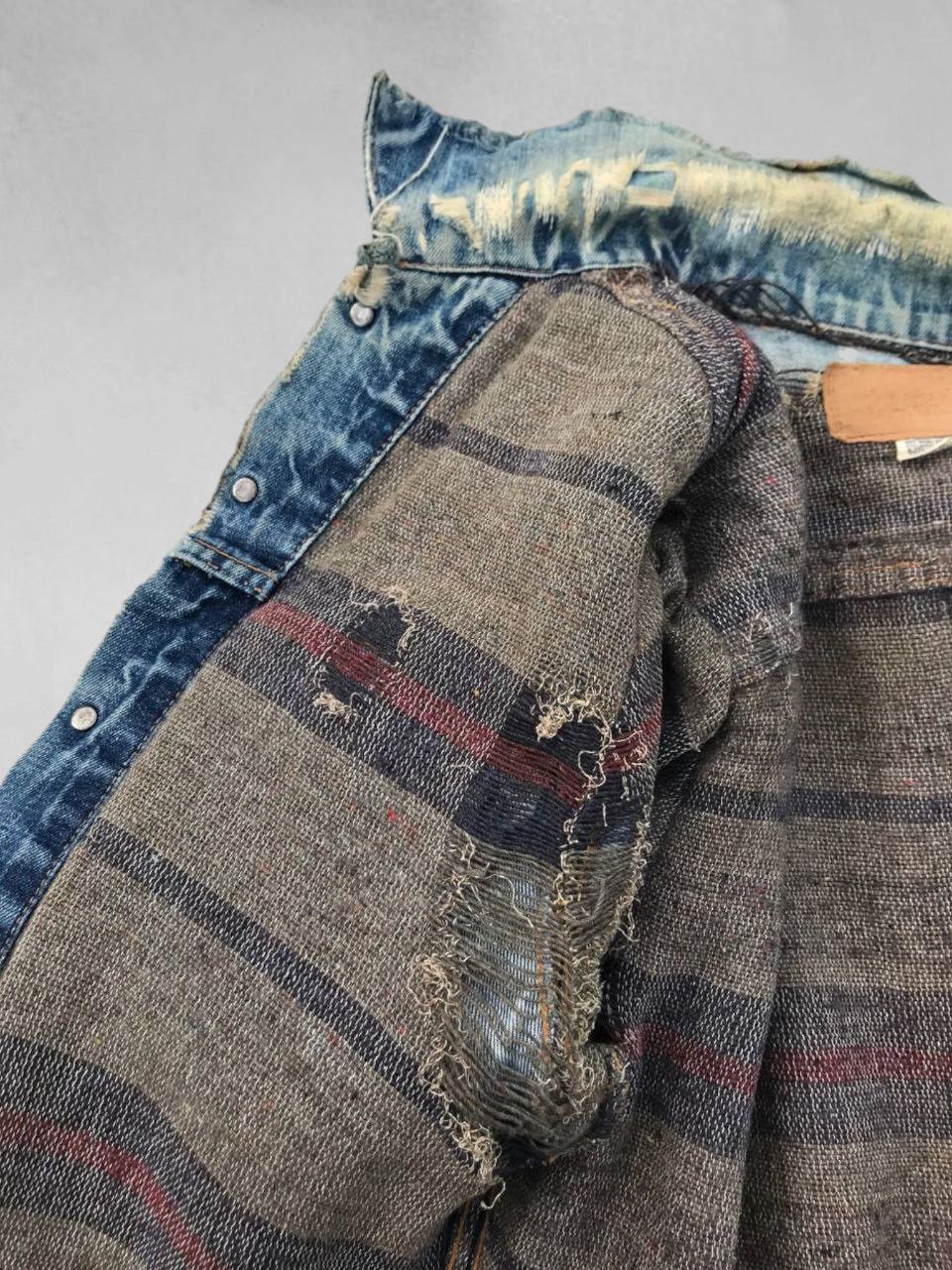 Levi's HOLY THRASH🔥 Vintage 60s/70s Levi’s Big E Blanket Lined Size US M / EU 48-50 / 2 - 22 Thumbnail
