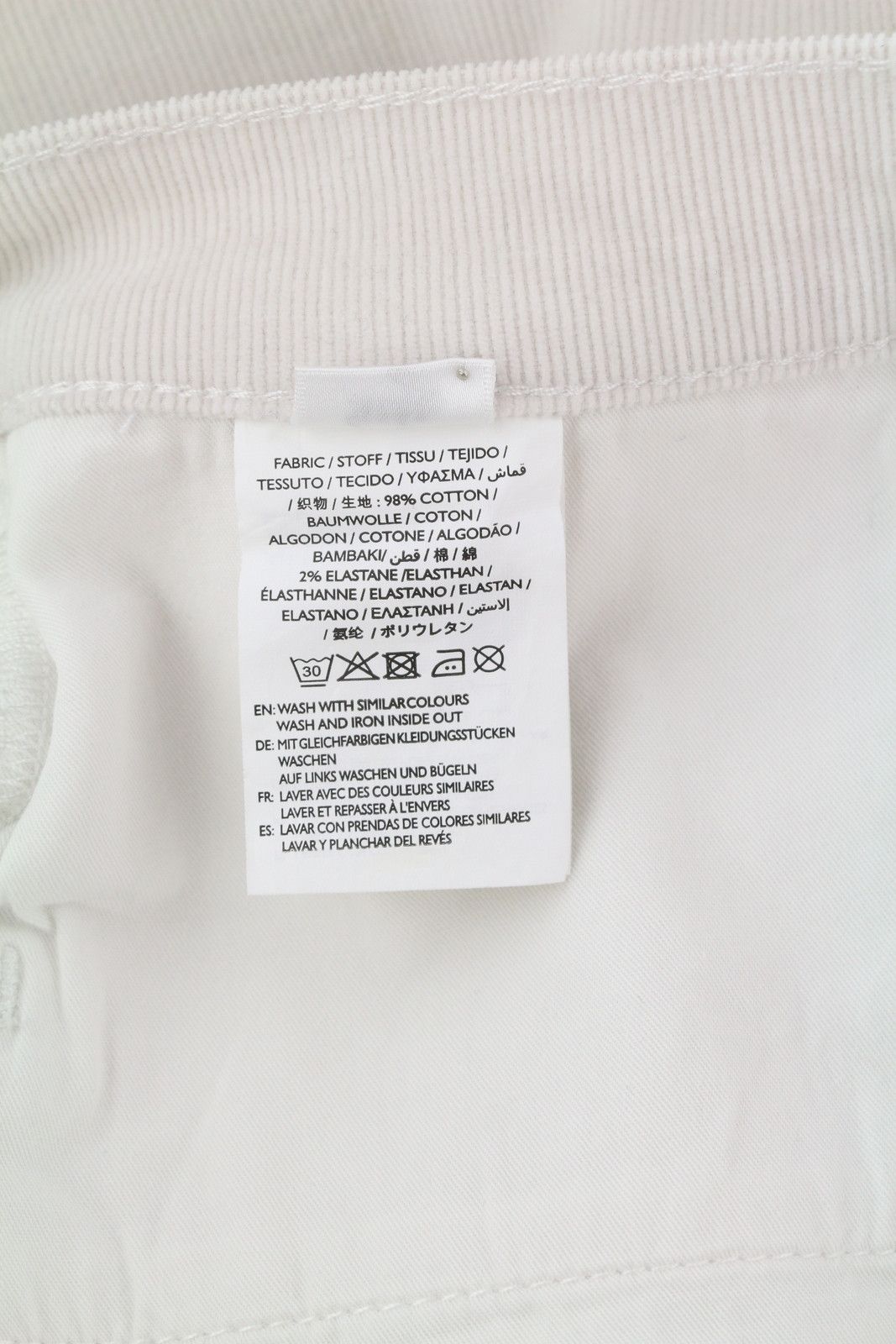 Gant RUGGER THE CORDSTER W31/L34 Ivory Corduroy Pants 85358 Size 31" - 9 Thumbnail