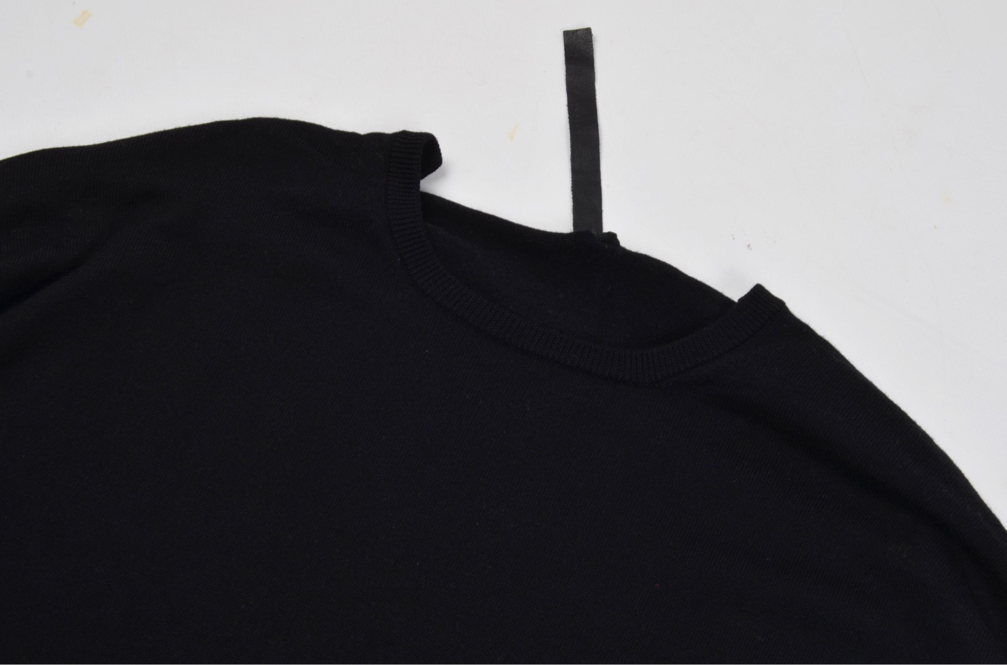 Japanese Brand × Vintage Serien Umerica Avant Garde Wool Black Oversized Dress Size M / US 6-8 / IT 42-44 - 5 Thumbnail