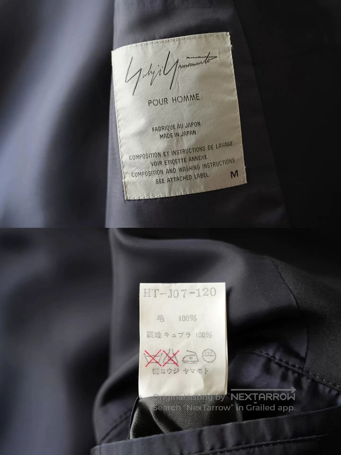 Yohji Yamamoto Yohji Yamamoto Double Layer Button Jacket. Size US M / EU 48-50 / 2 - 6 Thumbnail