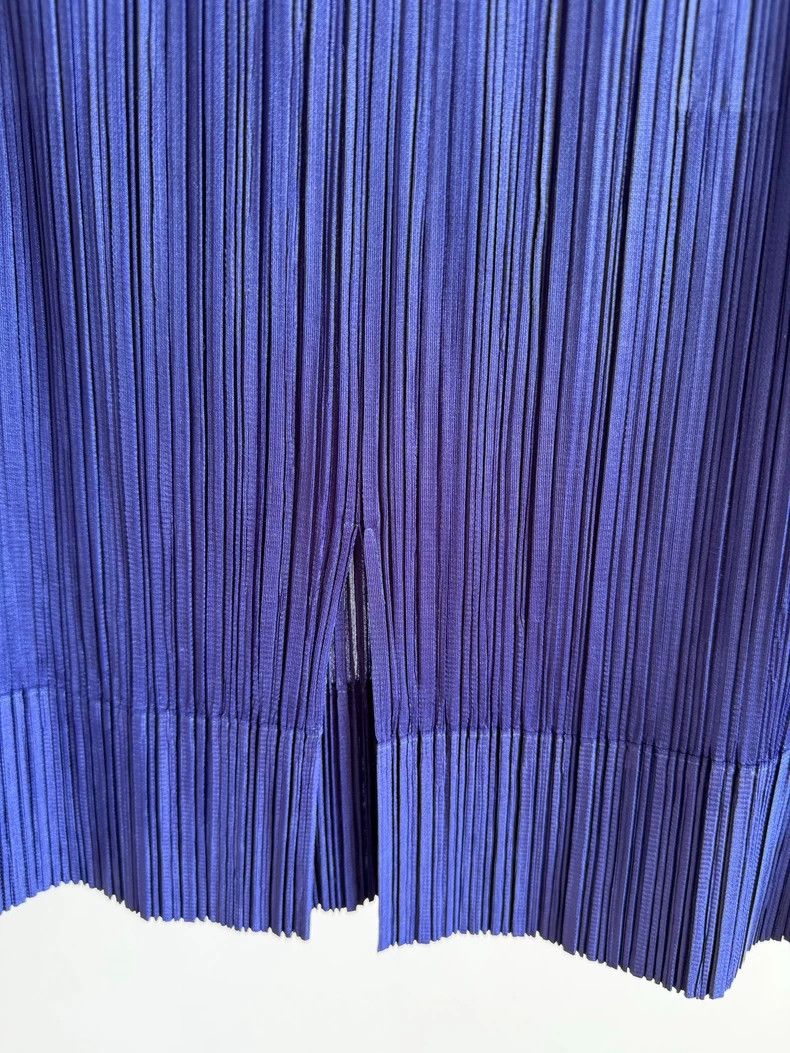 Issey Miyake issey miyake size:3 Blue pleated skirt Size 42" / US 20 - 3 Thumbnail