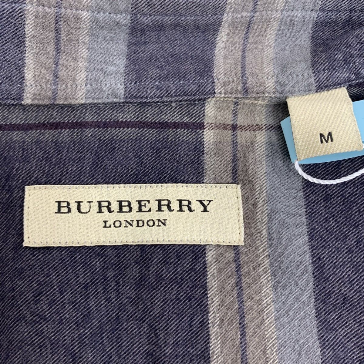 Burberry Burberry Color-blocked Striped Long Sleeve Shirt K26WX Size US M / EU 48-50 / 2 - 5 Thumbnail