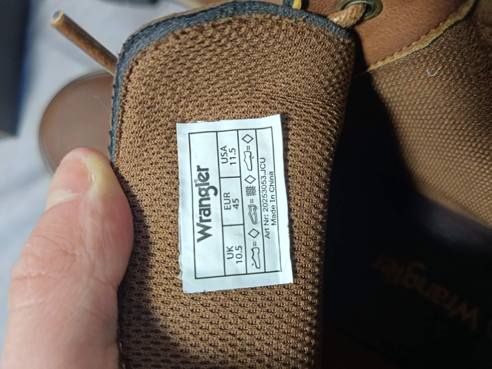 Wrangler buty męskie sznurowane nevada buty męskie wrangler man 44eu Size US 11 / EU 44 - 13 Thumbnail