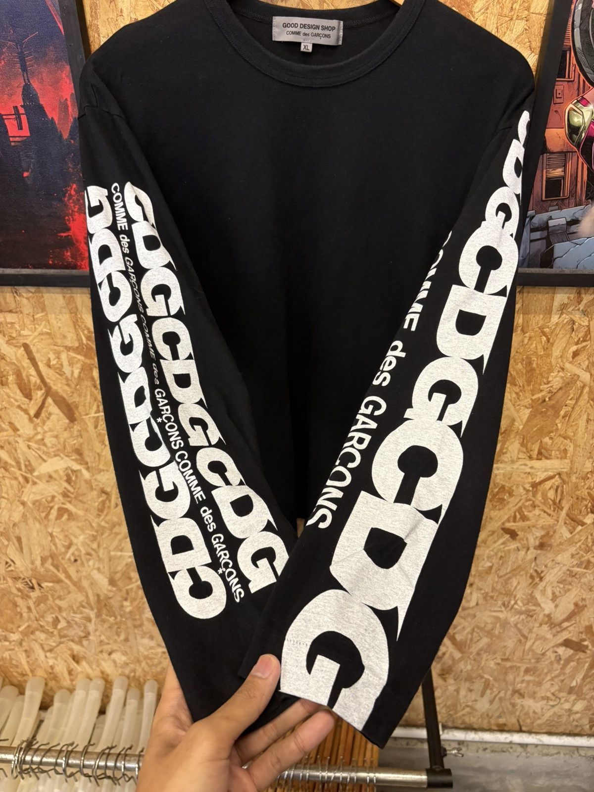 CDG by Comme des Garcons Vintage CDG By Comme De Cargons Longsleeve Shirt 🔥 Size US M / EU 48-50 / 2 - 6 Thumbnail