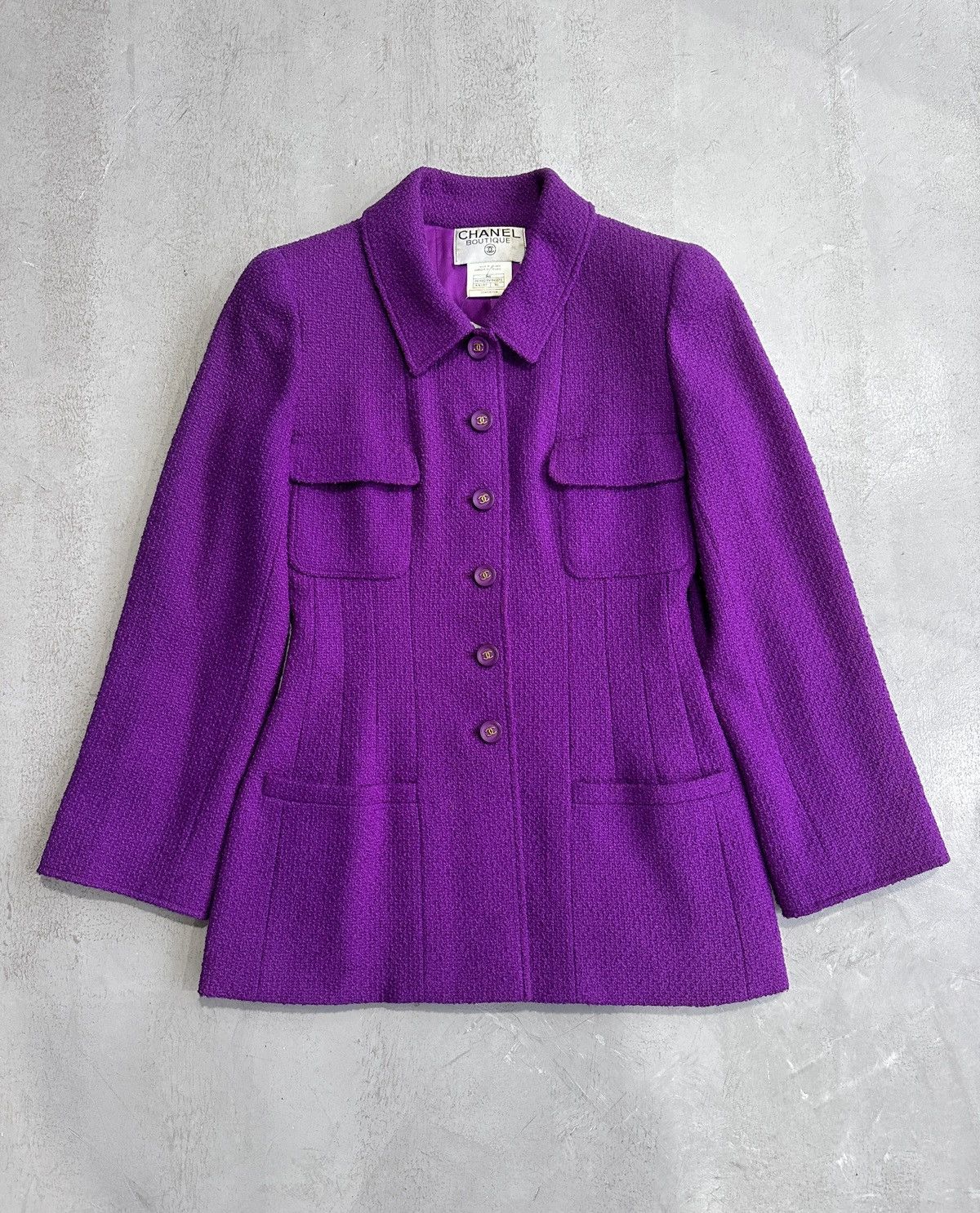 Chanel Barbie Collection - 1995 Chanel Tweed Set Size XS / US 0-2 / IT 36-38 - 2 Thumbnail