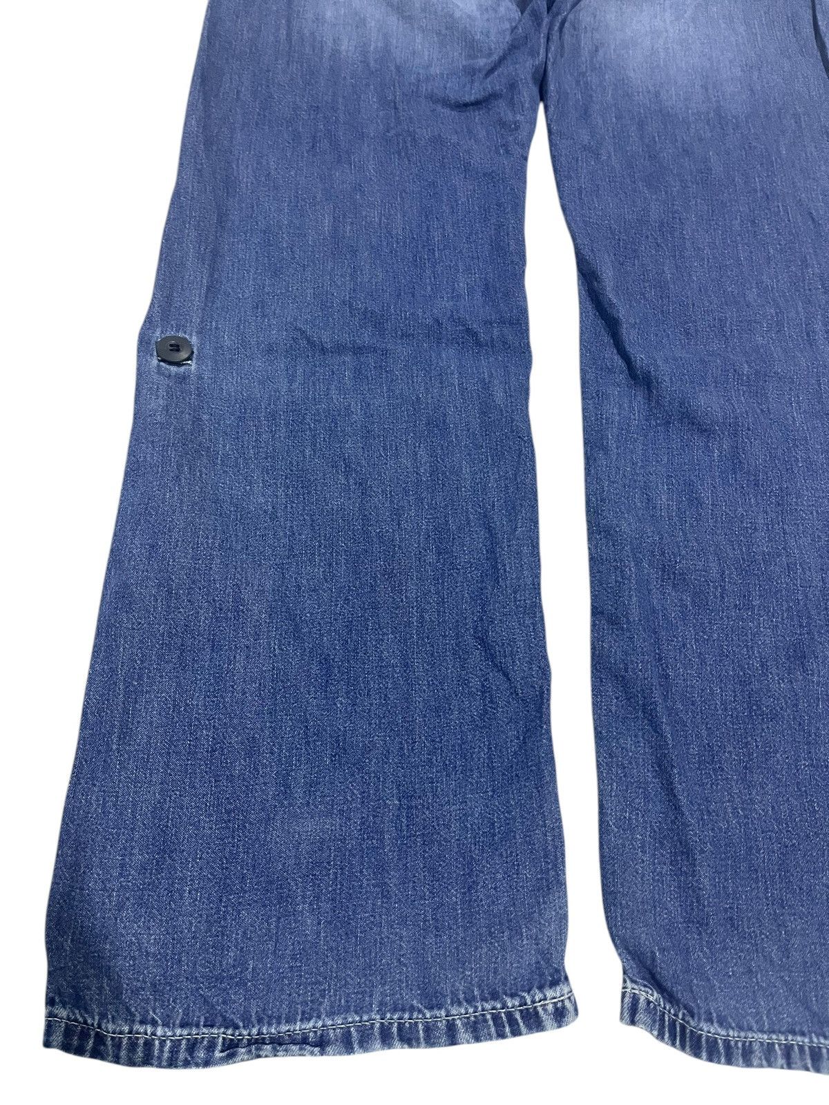 If Six Was Nine × Japanese Brand × Le Grande Bleu (L.G.B.) BAGGY💥 VINTAGE EDWIN WASHED BLUE DENIM Size US 35 - 11 Thumbnail