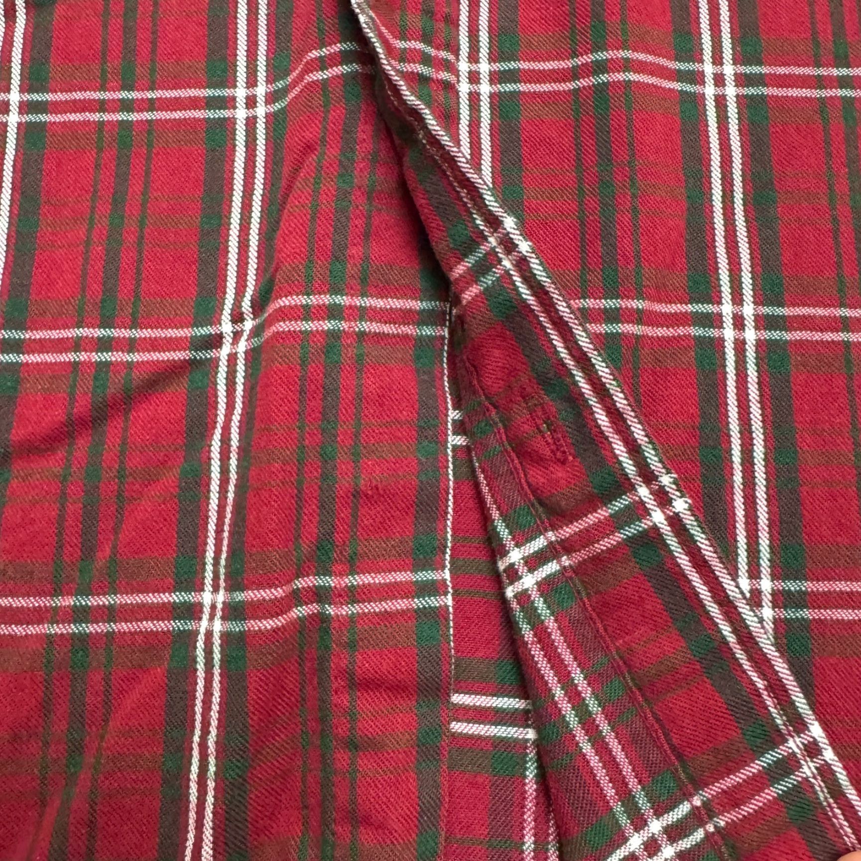 Vintage Vintage Woolrich Flannel Shirt Men Large Red Green Plaid 90s Casual Outdoor Heritage Workwear Size US L / EU 52-54 / 3 - 7 Thumbnail