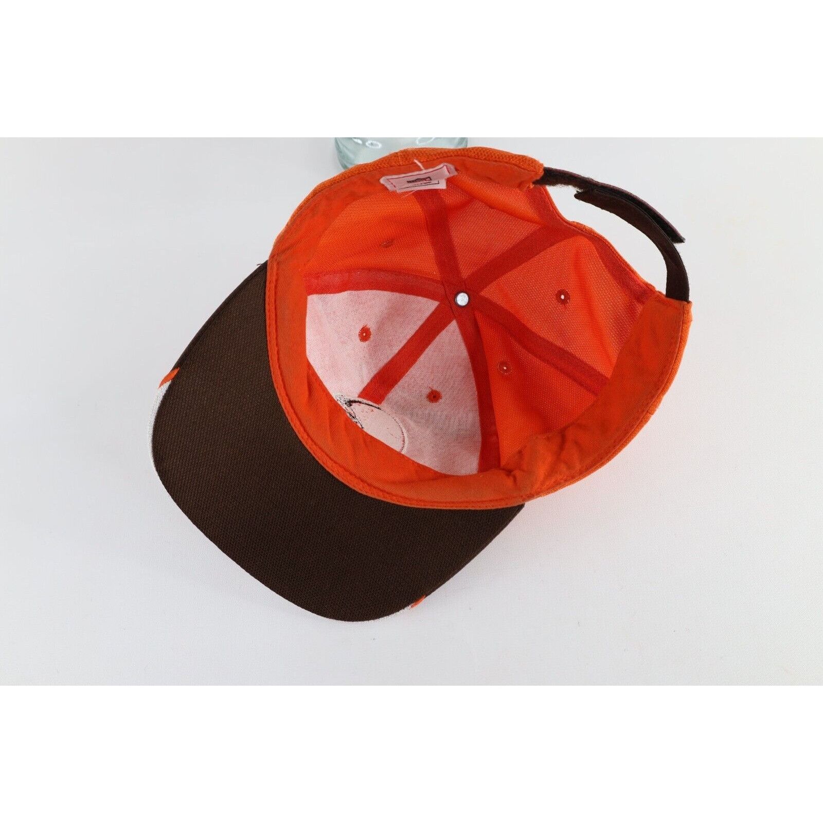 NFL × Vintage Vintage 90s Spell Out Cleveland Browns Football Hat Cap Size ONE SIZE - 8 Thumbnail