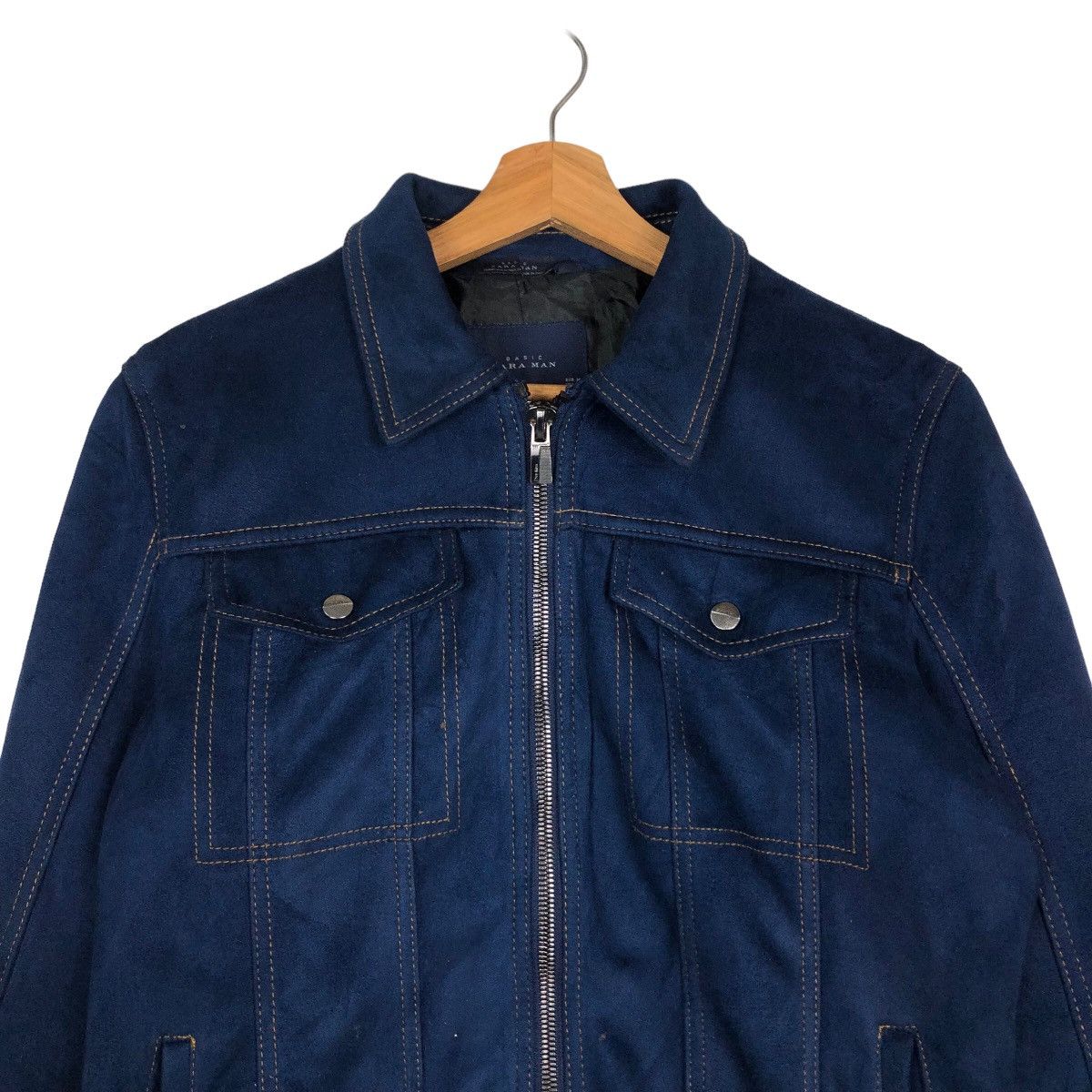 Hysteric Glamour 🔥Vintage Biker Jacket Soft Leather Zara Man Japan Size US M / EU 48-50 / 2 - 3 Thumbnail