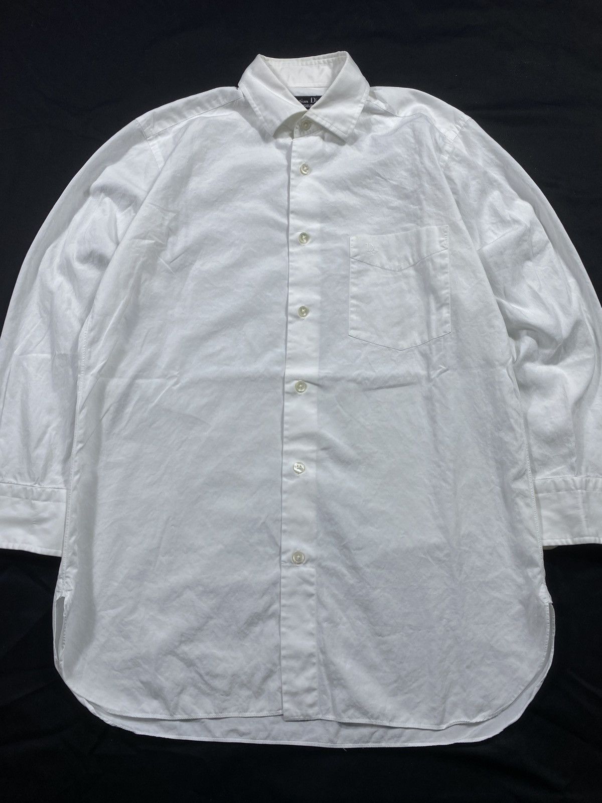 Christian Dior Monsieur Christian Dior White shirts button up Size US M / EU 48-50 / 2 - 2 Thumbnail