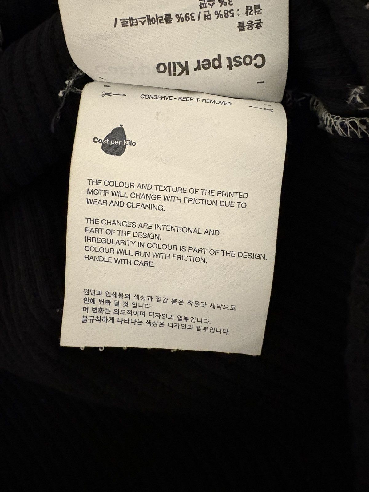 Japanese Brand Cost Per Kilo Black Sweater Size US M / EU 48-50 / 2 - 5 Thumbnail