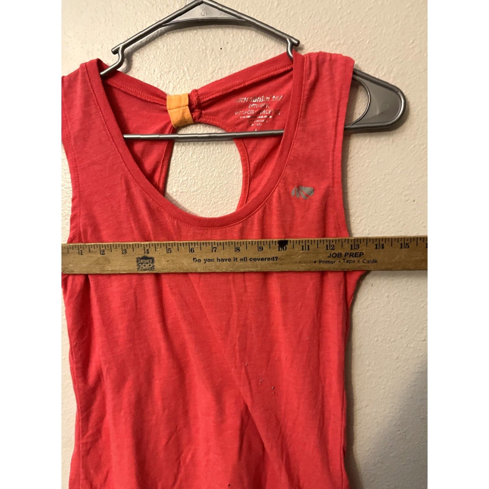 Vintage Marika Tank Top Womens L Pink Dry-Wik Performance Tee Racerback Yoga Shirt Size L / US 10 / IT 46 - 3 Thumbnail