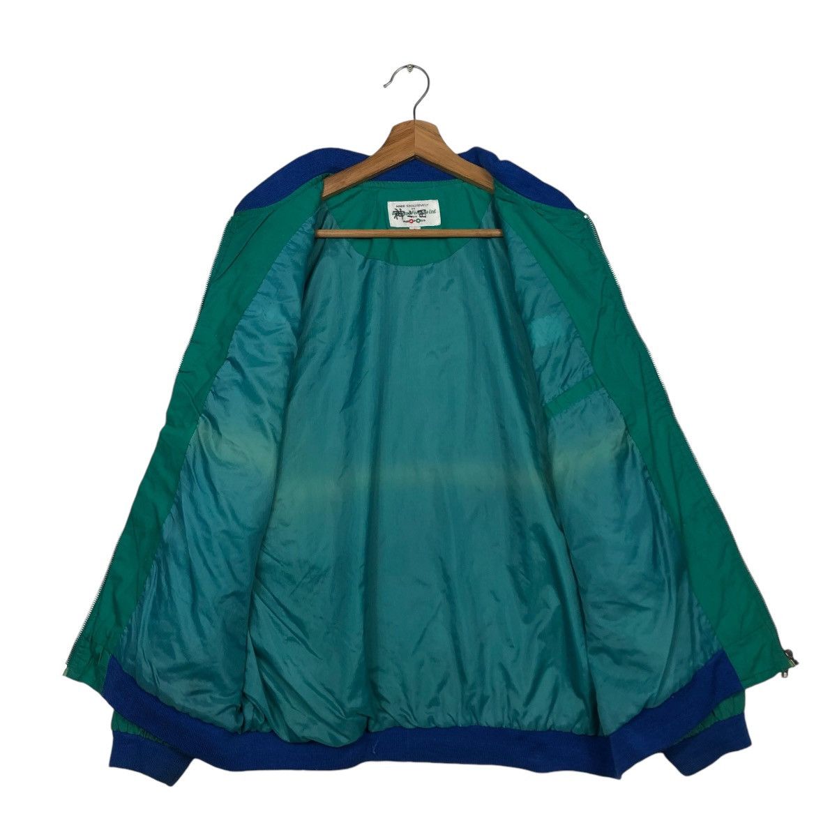 Japanese Brand 🔥VINTAGE BOMBER JACKET BENETTON FORMULA LTD AUTOPOLIS Size US L / EU 52-54 / 3 - 15 Thumbnail