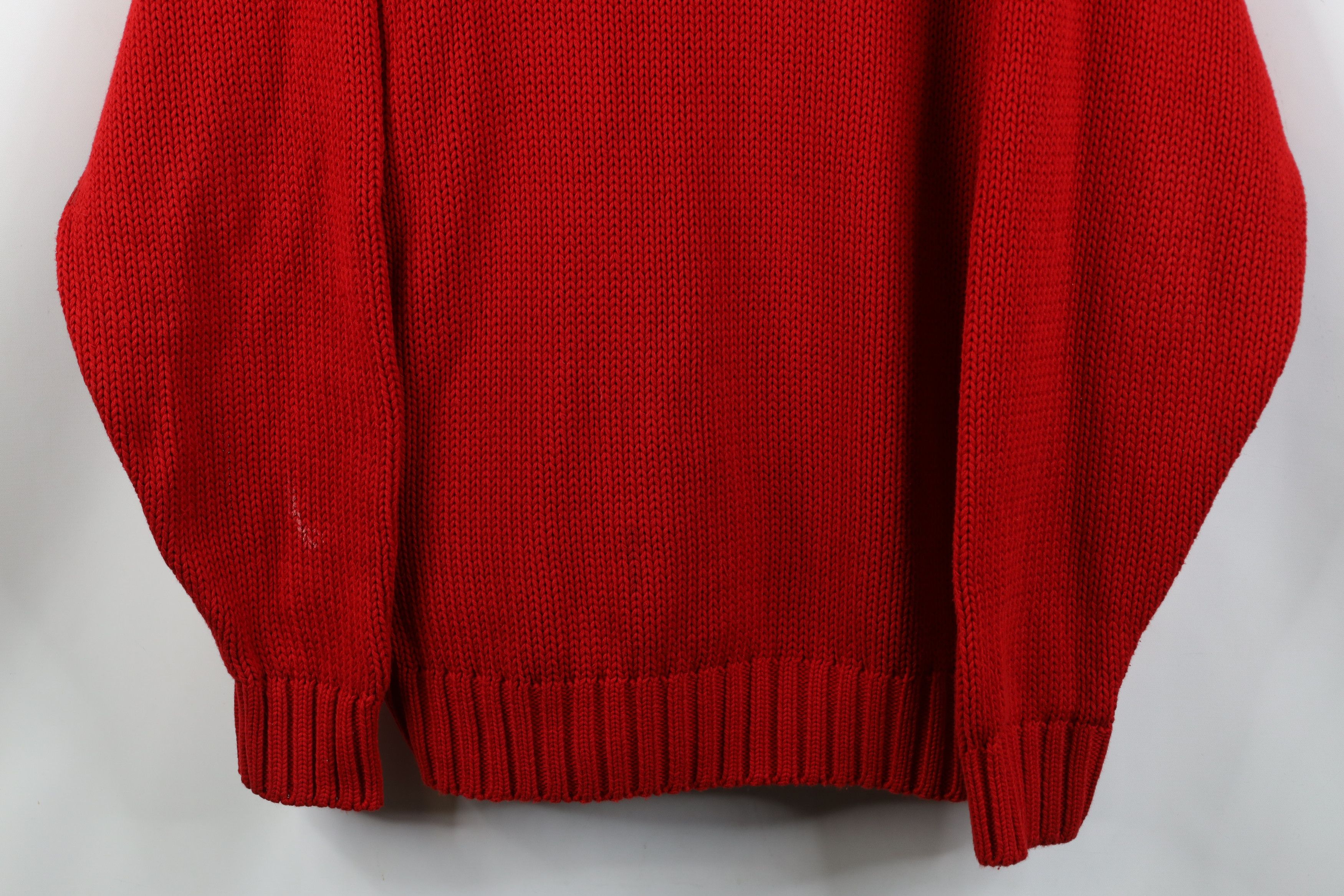 Gap Vintage 90s Gap Heavyweight Ribbed Knit Crewneck Sweater Size US M / EU 48-50 / 2 - 3 Thumbnail