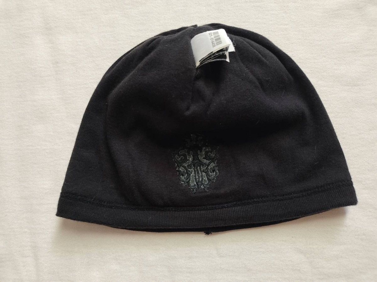 Chrome Hearts Chrome Hearts Waffle Dagger Embroidered Thermal Beanie Black Size ONE SIZE - 3 Thumbnail