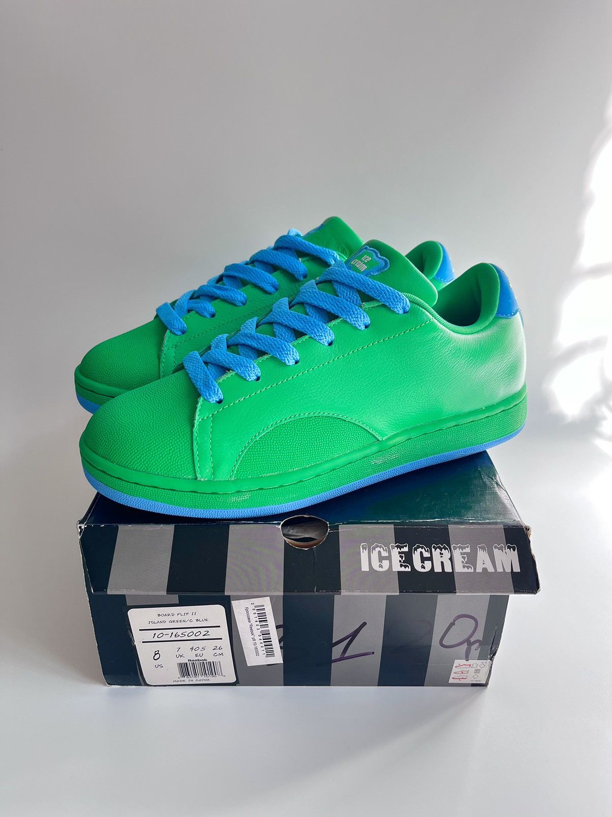 Icecream × Reebok Reebok x Ice Cream Board Flip 2 Island Green / C Blue Size US 8 / EU 41 - 8 Thumbnail