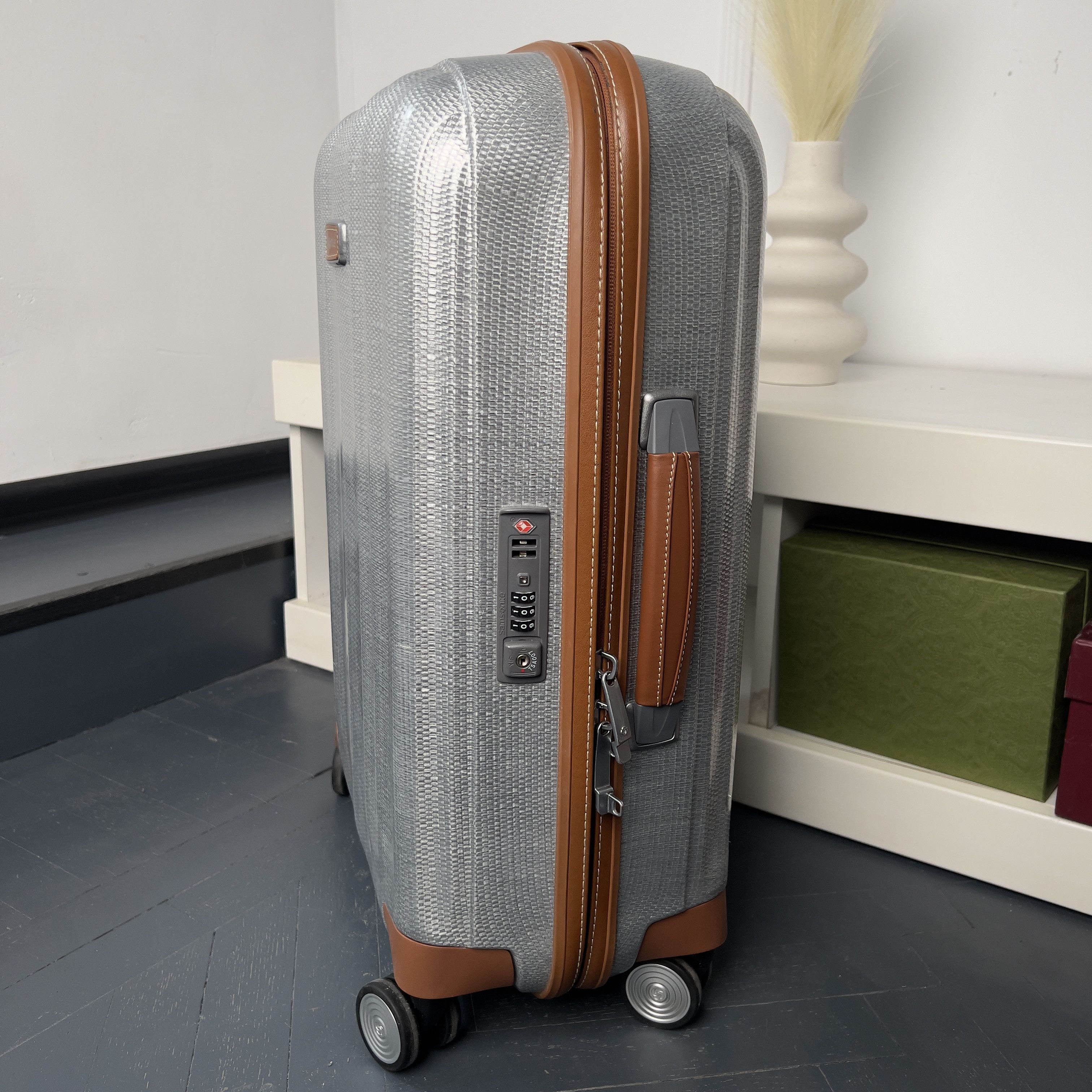 Samsonite Samsonite Lite Cube DLX Spinner 55/20 Suitcase + Case Size ONE SIZE - 3 Thumbnail