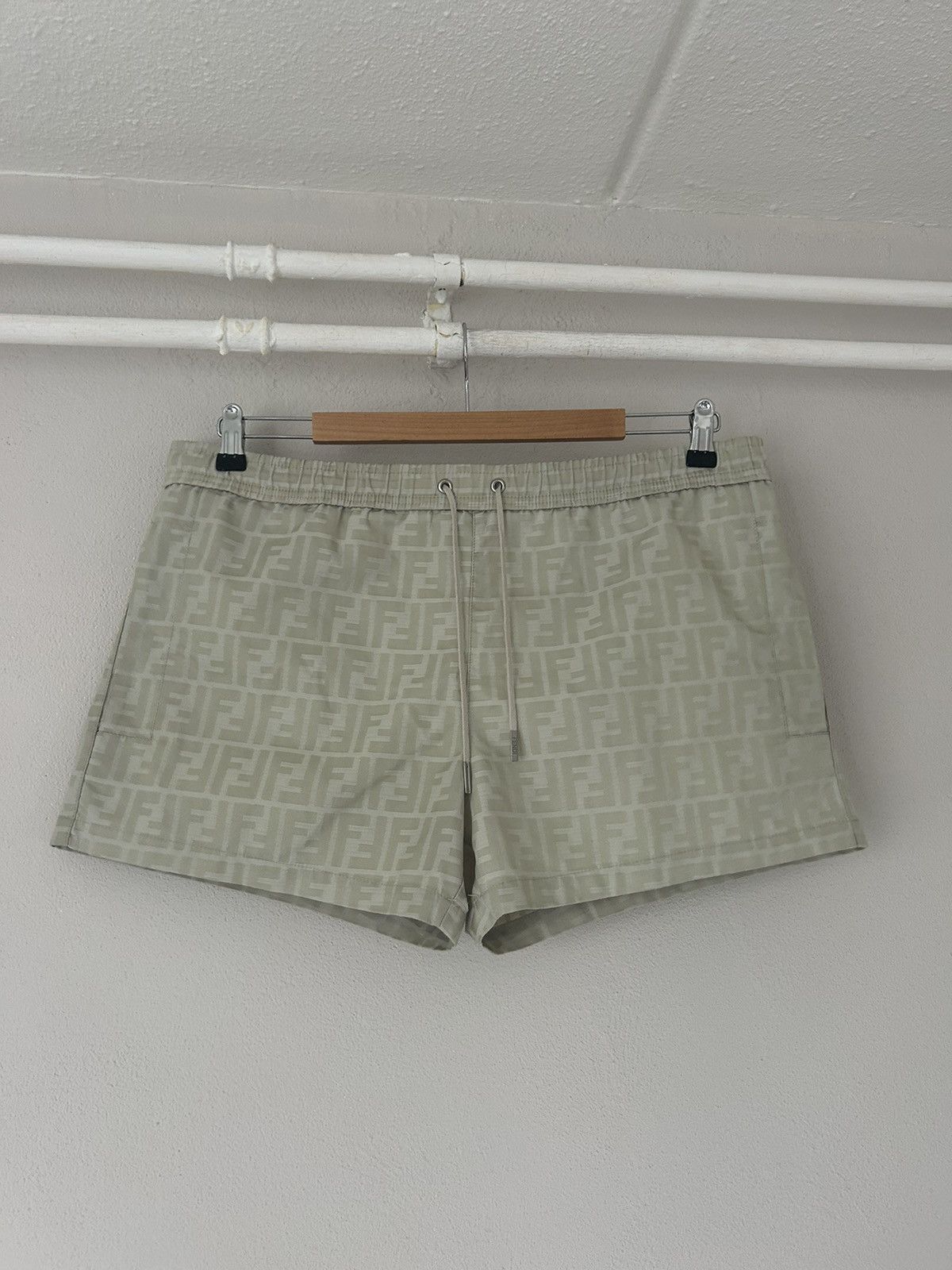 Fendi FF Zucca Monogram Swim Shorts Size US 36 / EU 52 - 1 Thumbnail