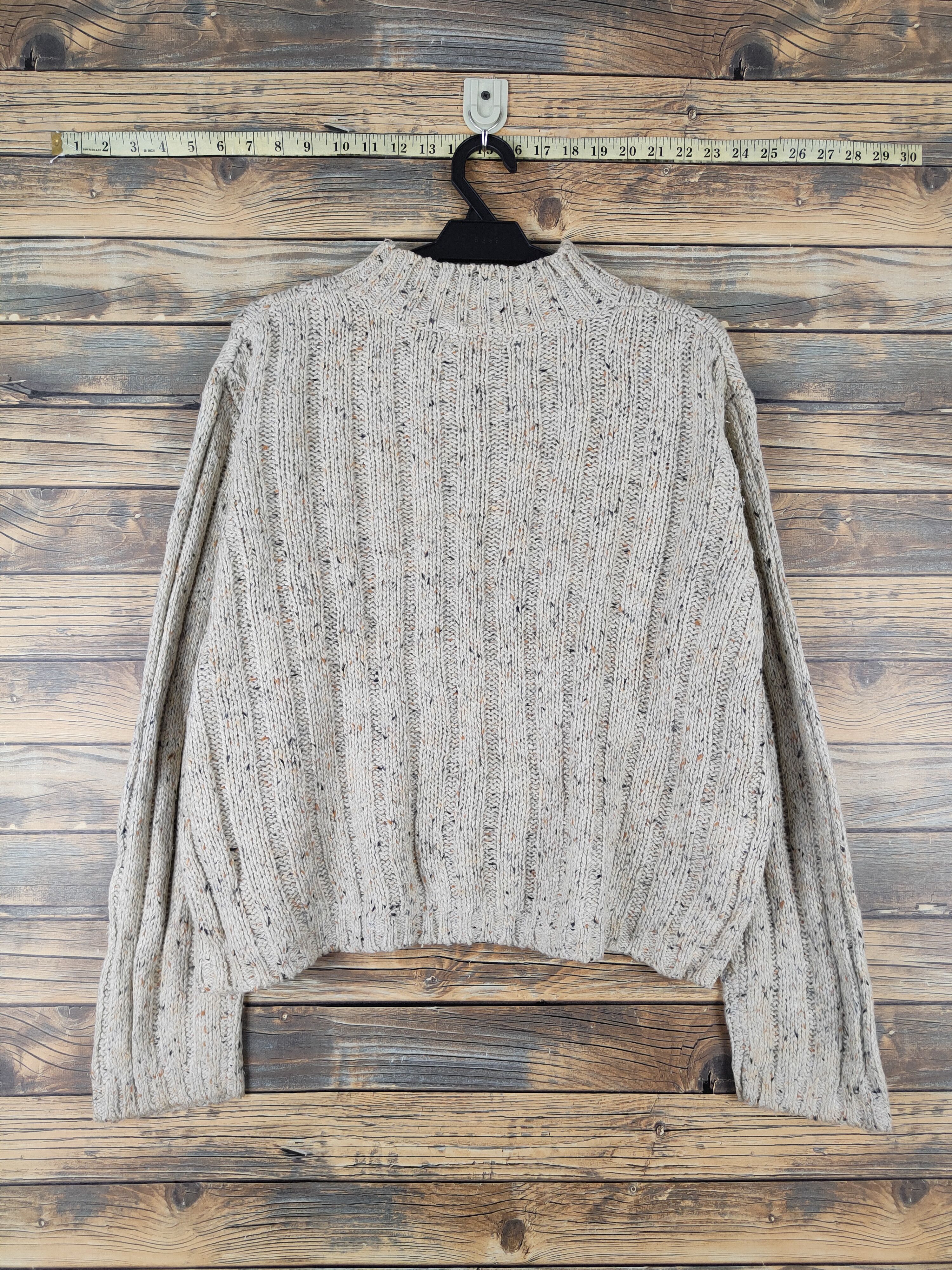 Aran Isles Knitwear Wood Wind Ivory Knitwear Crop Tops #W1444 Size US M / EU 48-50 / 2 - 7 Thumbnail