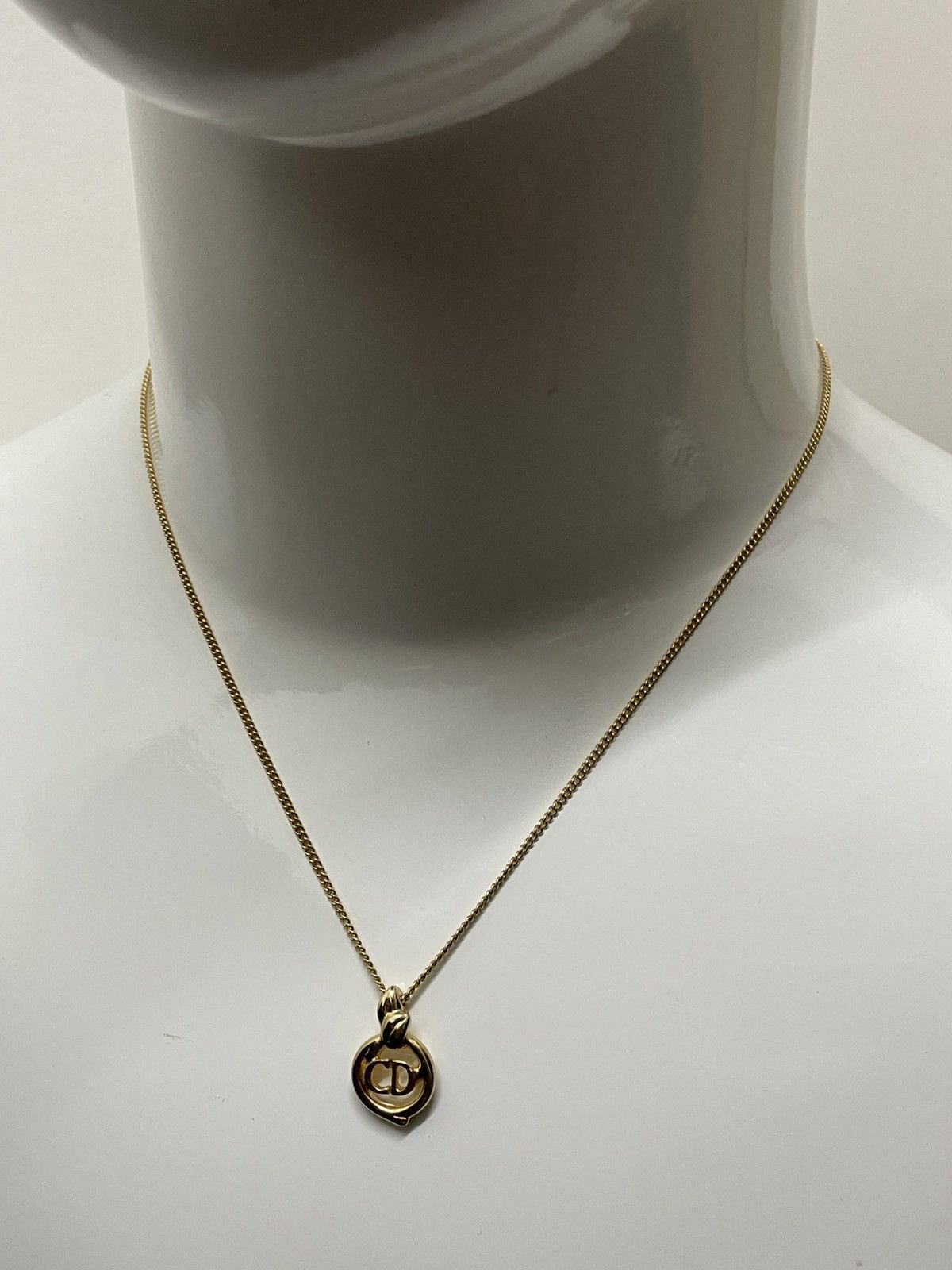 Dior Authentic Dior CD Logo Necklace Pendant (Germany) Size ONE SIZE - 1 Thumbnail