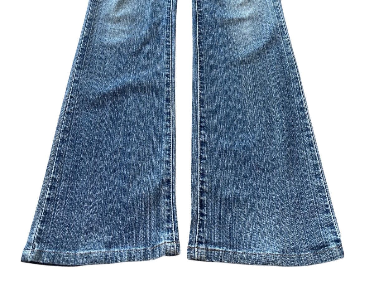 Wrangler Wrangler Haight Waist Faded Wash Style Flare Jeans Size 30" / US 8 / IT 44 - 5 Thumbnail