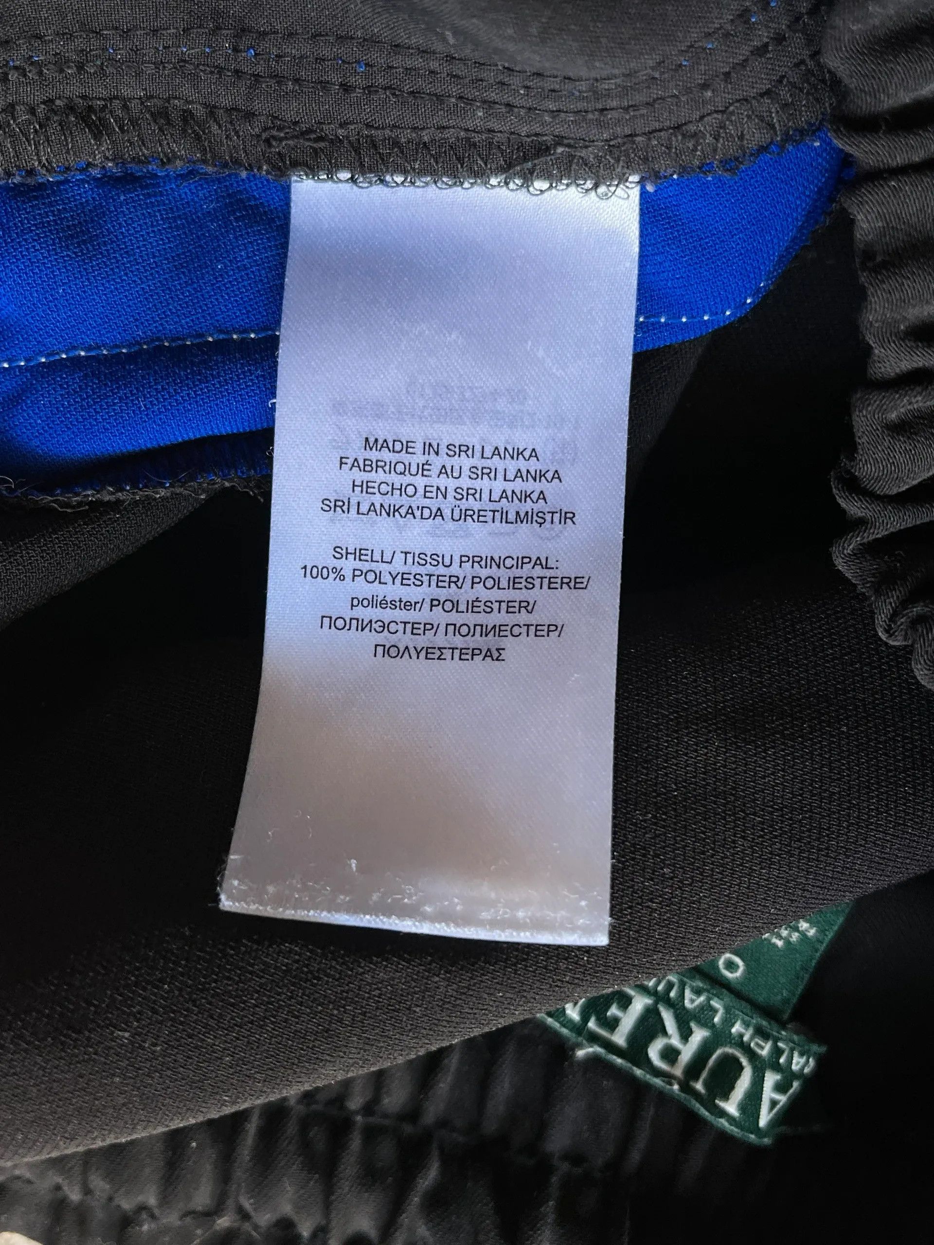 Polo Ralph Lauren Lauren Ralph Lauren 2018 Satin Pants Black White Blue Size 25" / US 0 / IT 36 - 4 Thumbnail