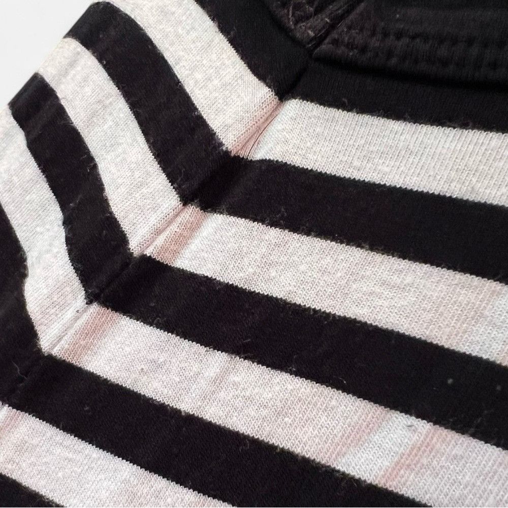 Old Navy Old Navy Black and White Sleeveless Midi Length Striped Dres Size XL / US 12-14 / IT 48-50 - 3 Thumbnail