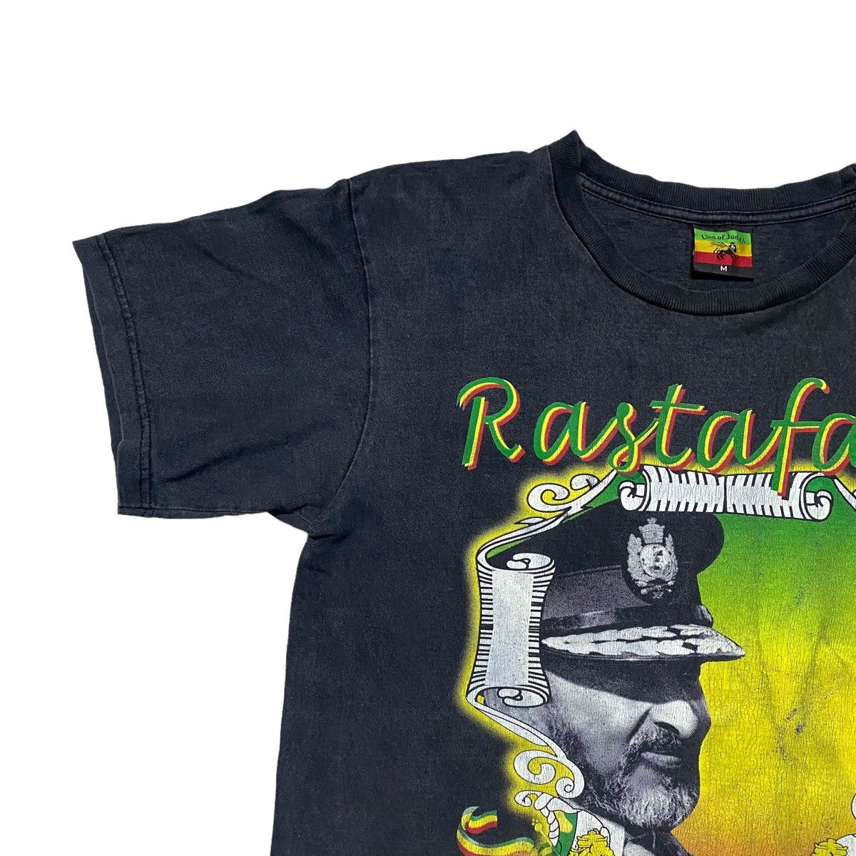Bob Marley × Vintage Vintage Bootleg Haile Selassie Shirt Kikg Of Ethiopia Size US M / EU 48-50 / 2 - 4 Thumbnail