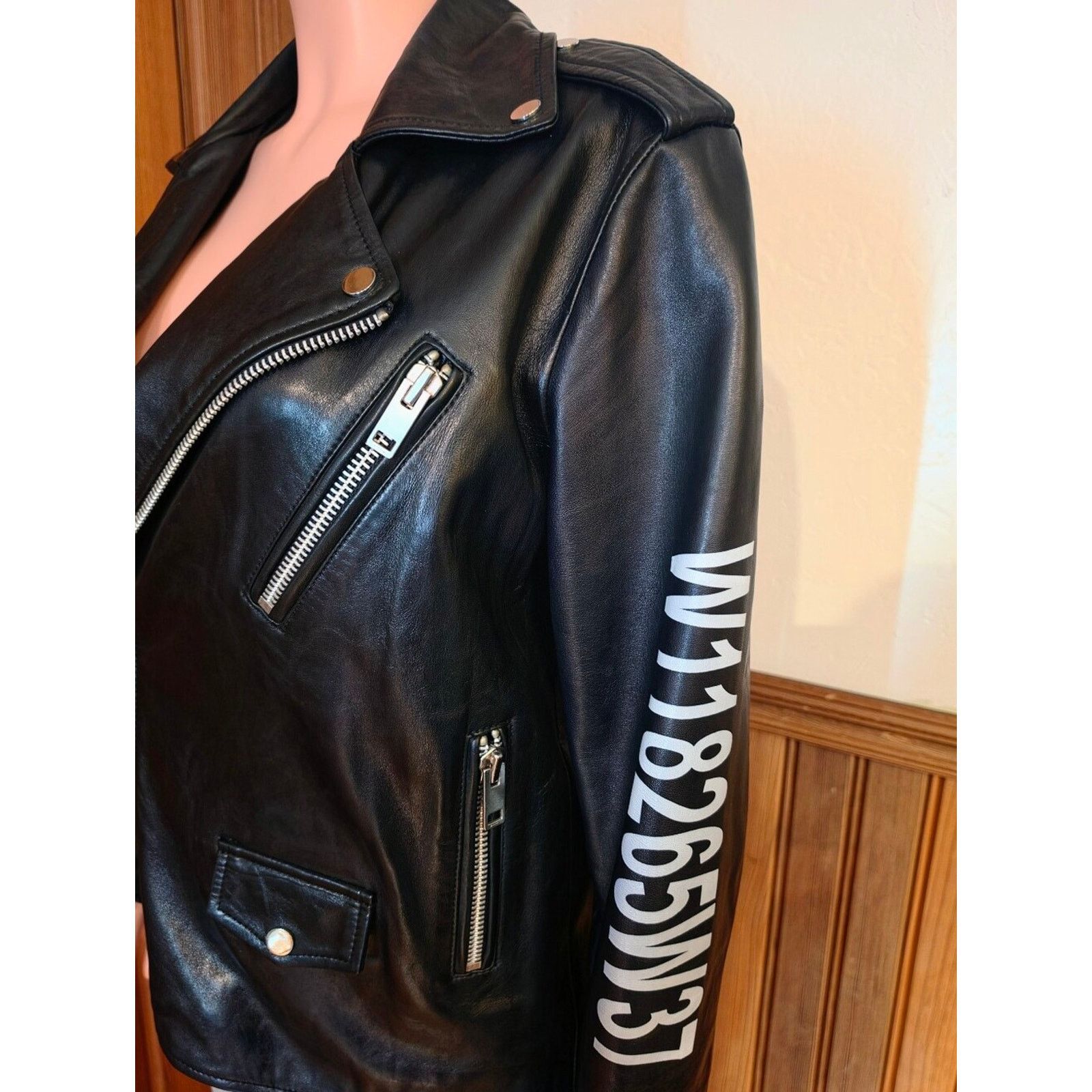 Leather NWOT Walter Baker New York Black Leather Candace Jacket L Size L / US 10 / IT 46 - 5 Thumbnail