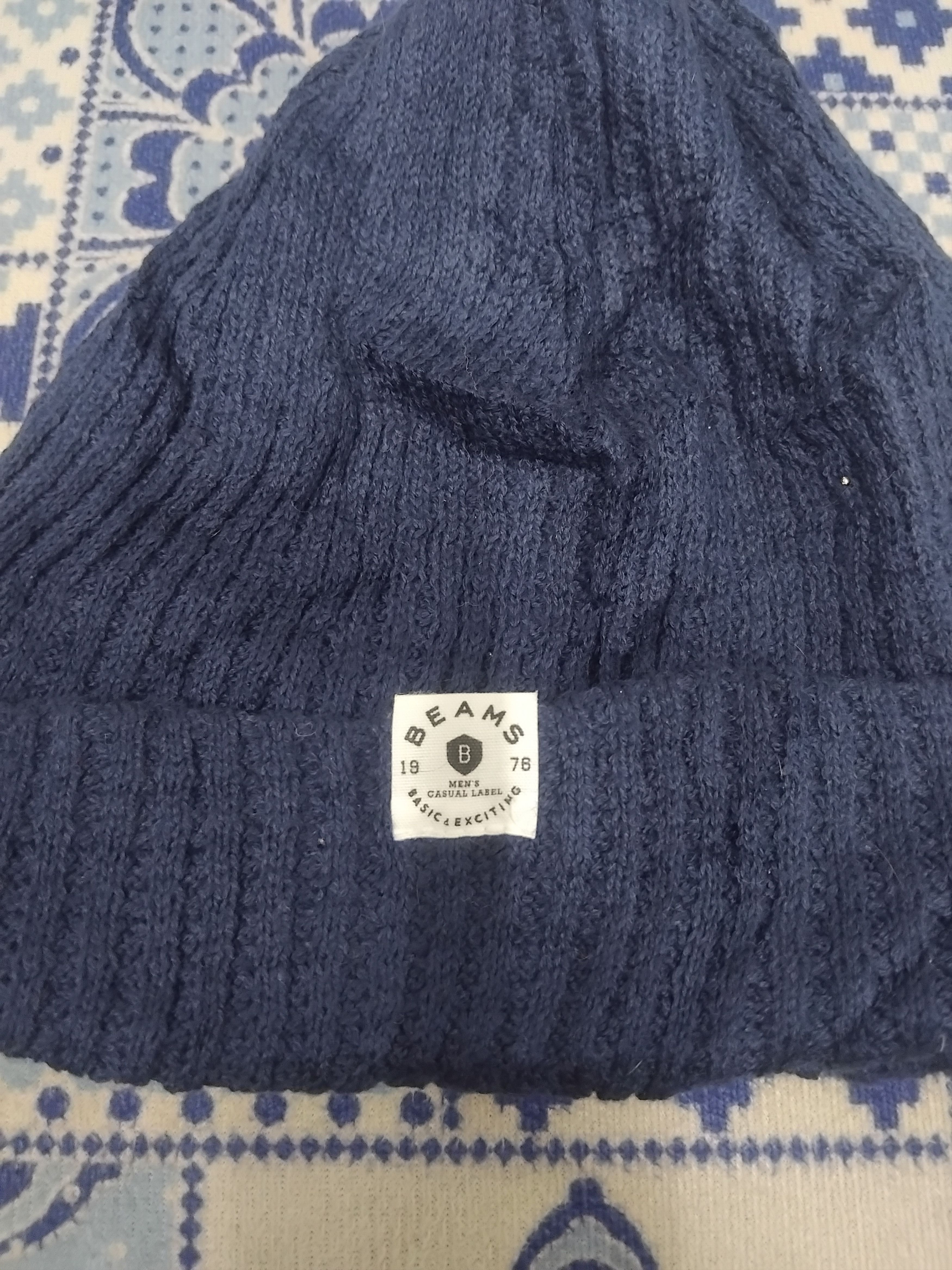 Beams Japan 💥Beams Japanese brand harajuku beanie Size ONE SIZE - 2 Thumbnail