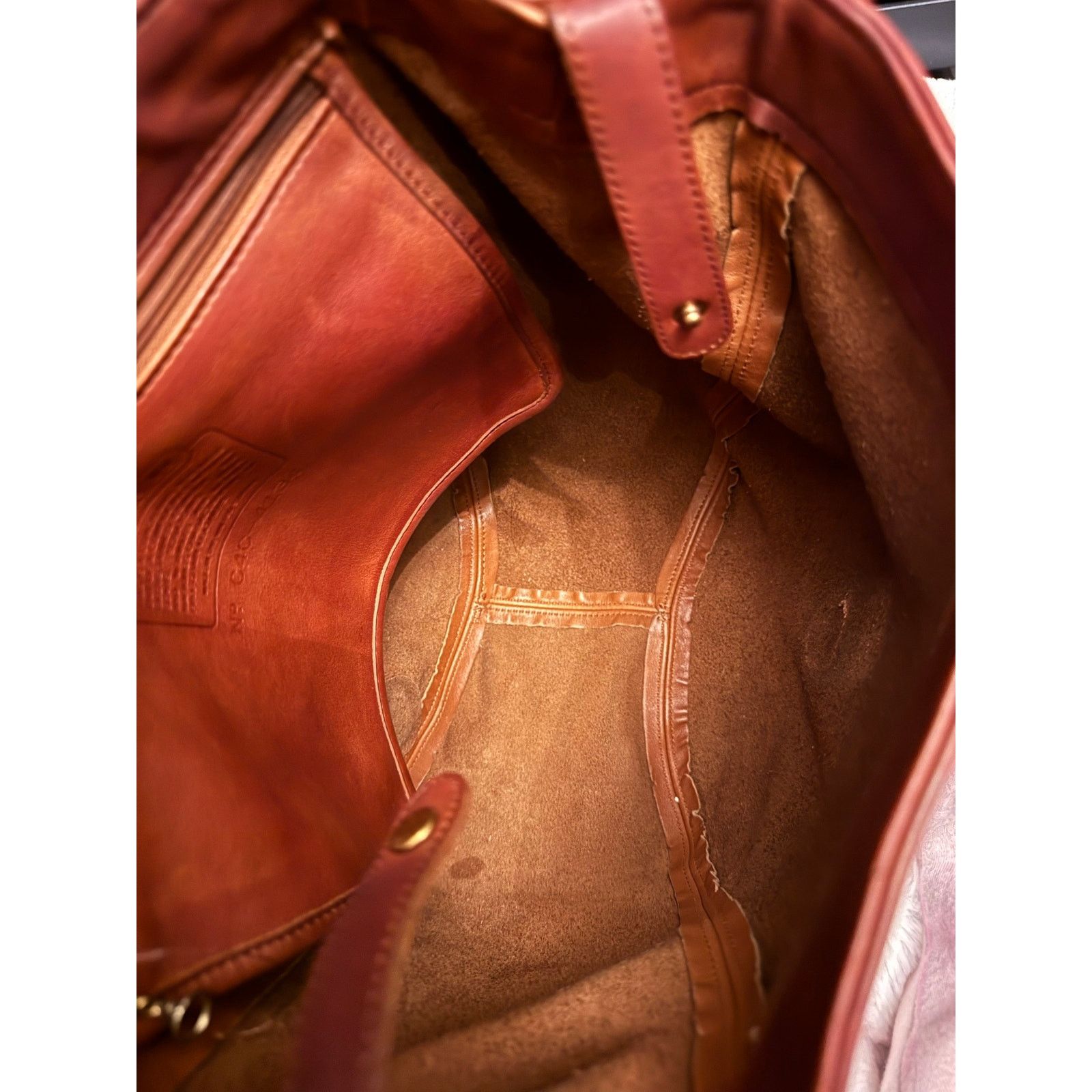 Coach Coach Brooke Backpack Brown Mahogany Leather Vintage Size ONE SIZE - 6 Thumbnail