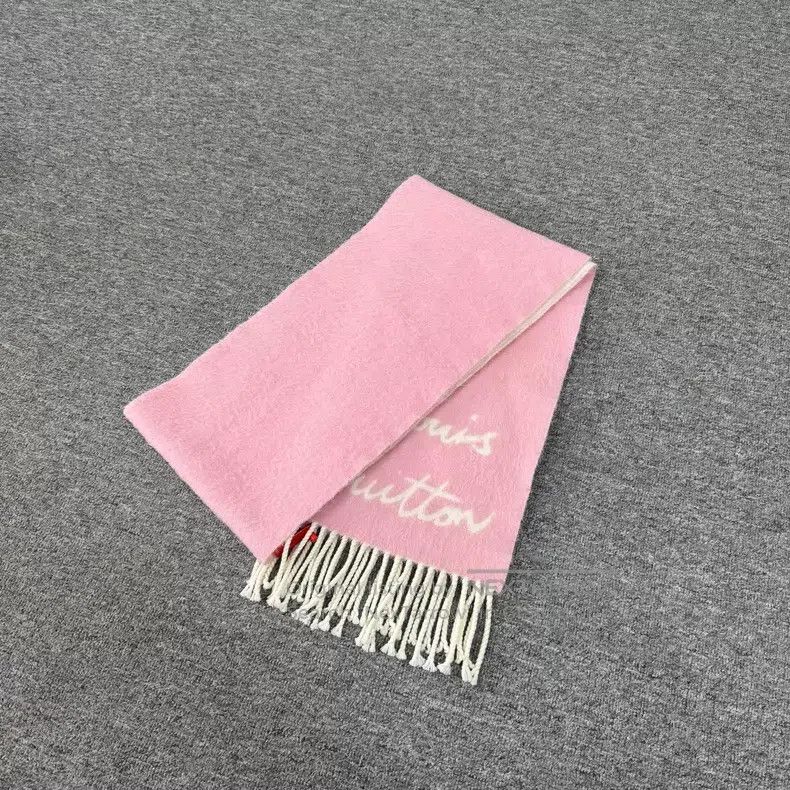 Louis Vuitton Louis Vuitton Letter Logo Jacquard Scarf Size ONE SIZE - 1 Thumbnail