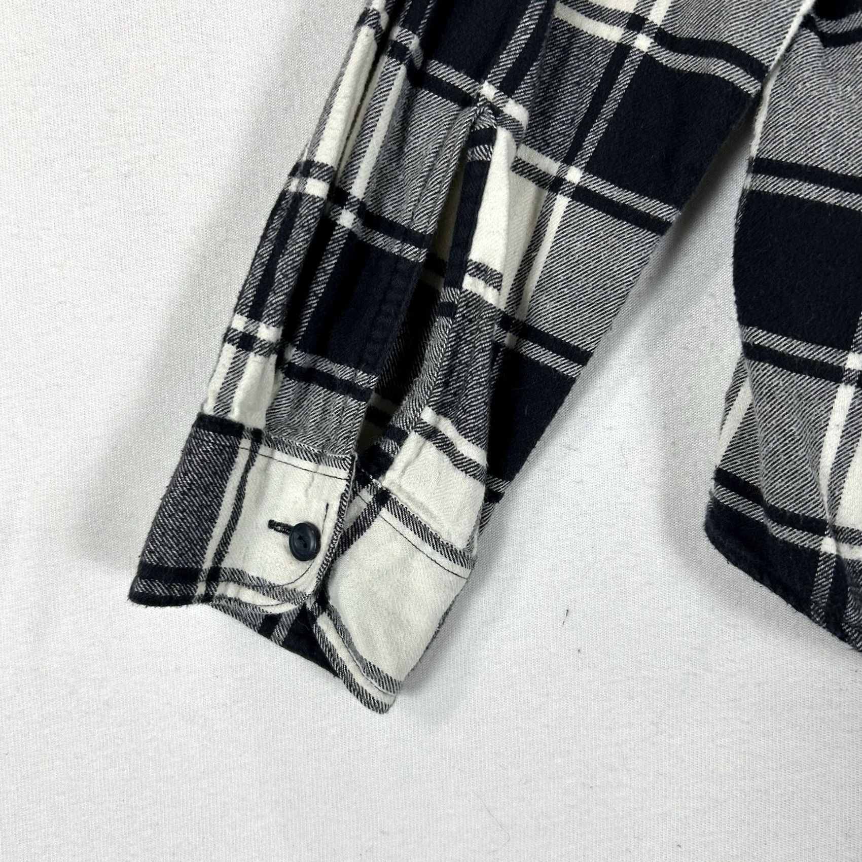 J.Crew J.Crew Mens Long Sleeve Flannel Shirt Gray Plaid Button Up Casual Preppy N/A Size US L / EU 52-54 / 3 - 7 Thumbnail
