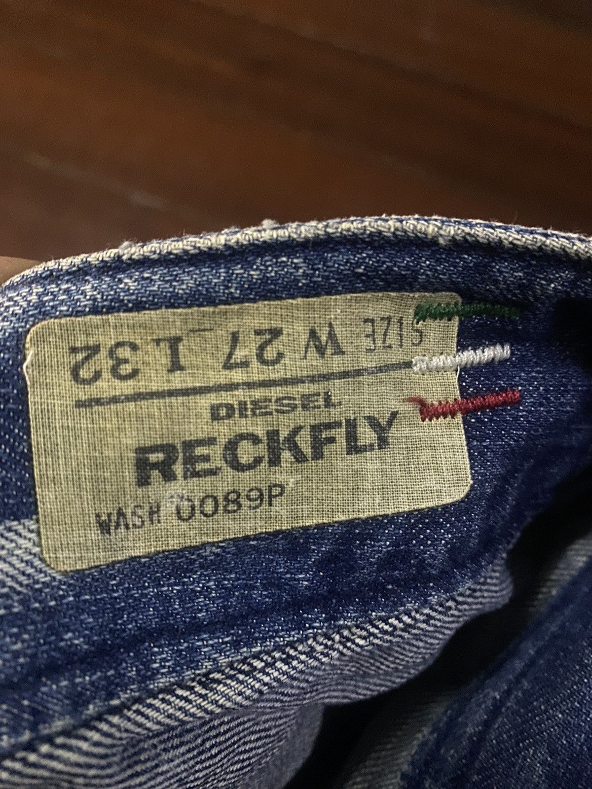 Designer × Diesel Fire 🔥 DIESEL RECKFLY made in italy distressed nice faded Size 30" / US 8 / IT 44 - 19 Thumbnail
