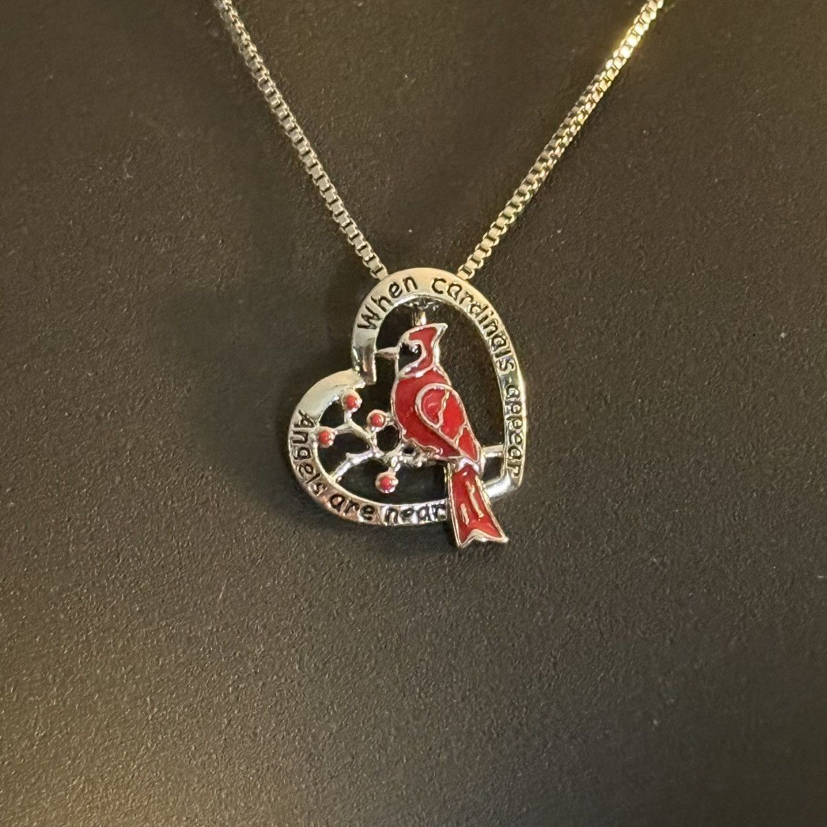 Other Palm Beach silver tone Cardinal pendant necklace Size ONE SIZE - 6 Thumbnail
