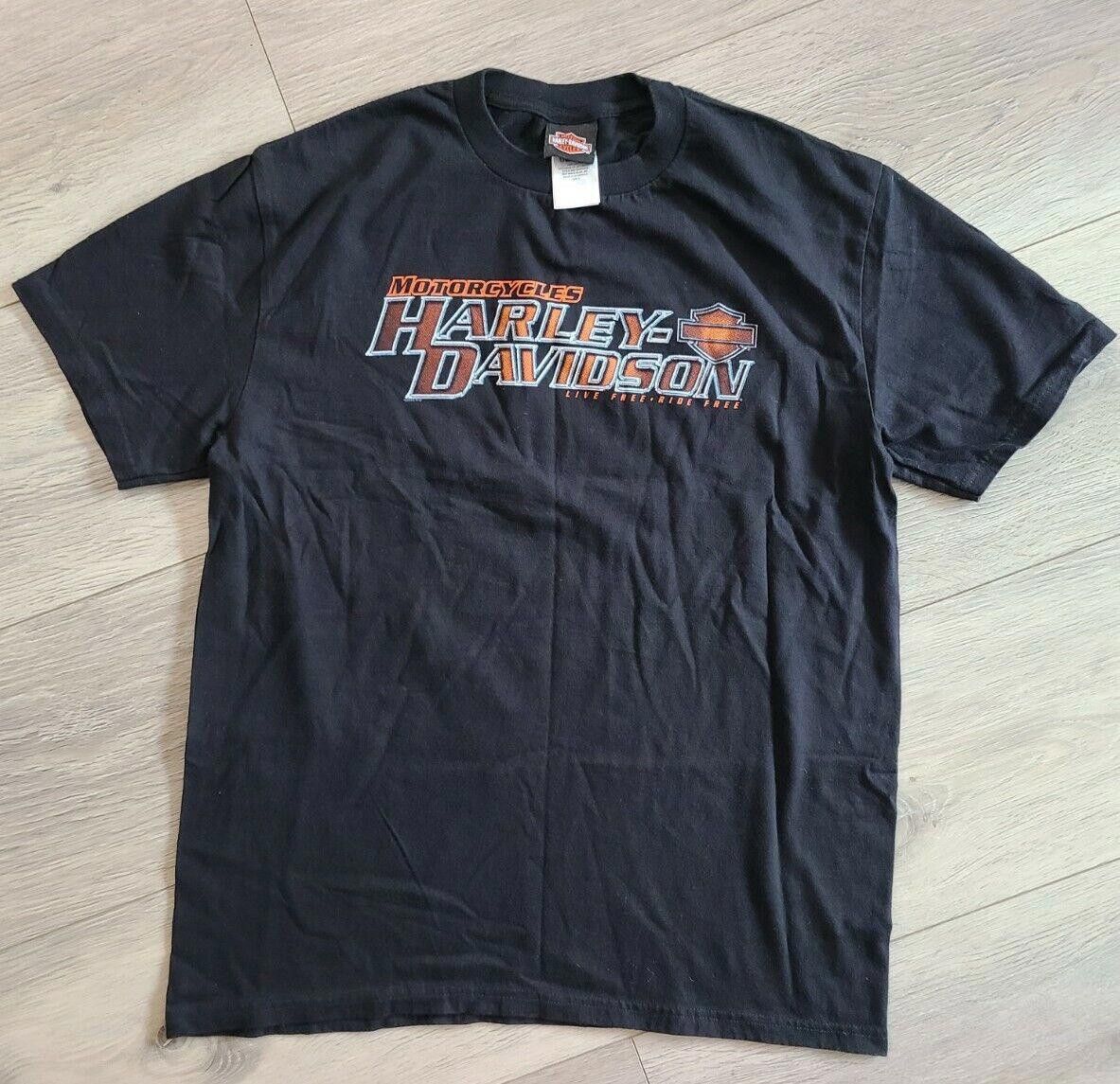 Designer Harley Davidson Shirt Large Capital City Tallahassee Florida Size ONE SIZE - 1 Thumbnail