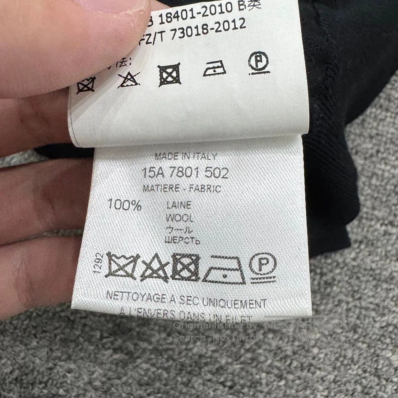 Givenchy Givenchy Black Wool Knit Sweater. Size US L / EU 52-54 / 3 - 4 Thumbnail