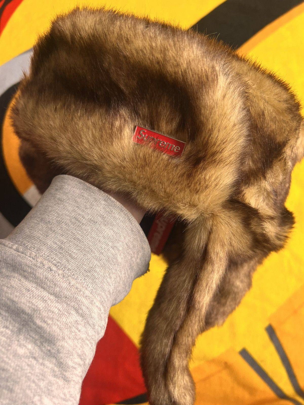 Supreme Supreme Ushanka Hat Brown cap russia faux fur earflap beanie Size ONE SIZE - 16 Thumbnail
