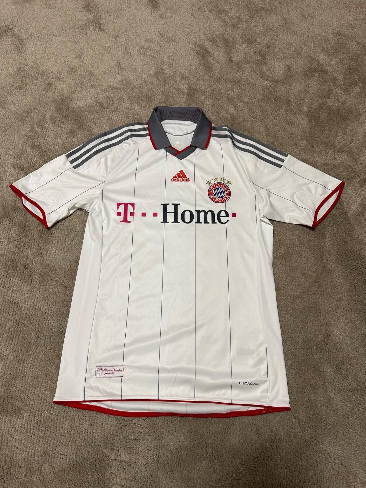 Bayern Munich Germany home football shirt 09/10 Adidas M