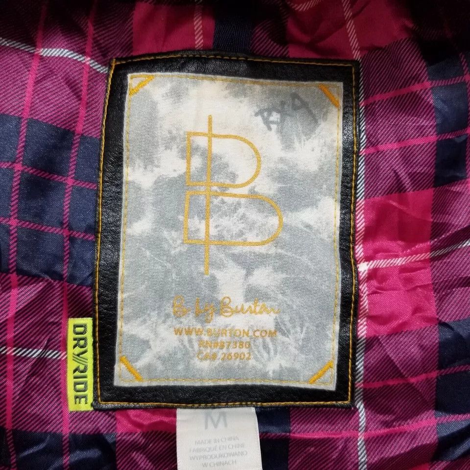 Burton B by Burton Jacket Womens Medium Beige Full Zip Pockets Size M / US 6-8 / IT 42-44 - 20 Thumbnail