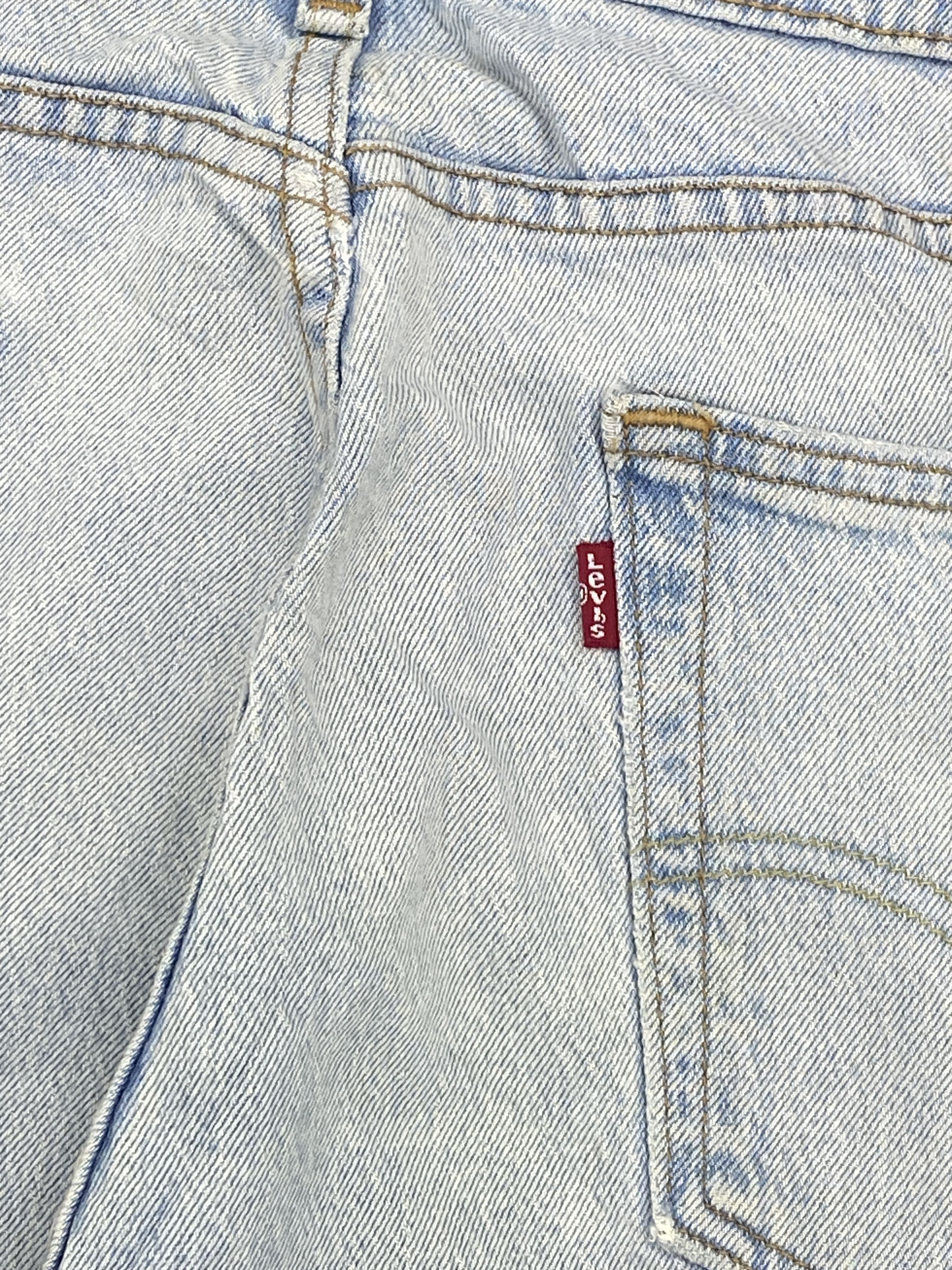Levi's × Vintage Vintage Levi's 505 Light Washed Stained Jeans DP2653 Size US 34 / EU 50 - 6 Thumbnail