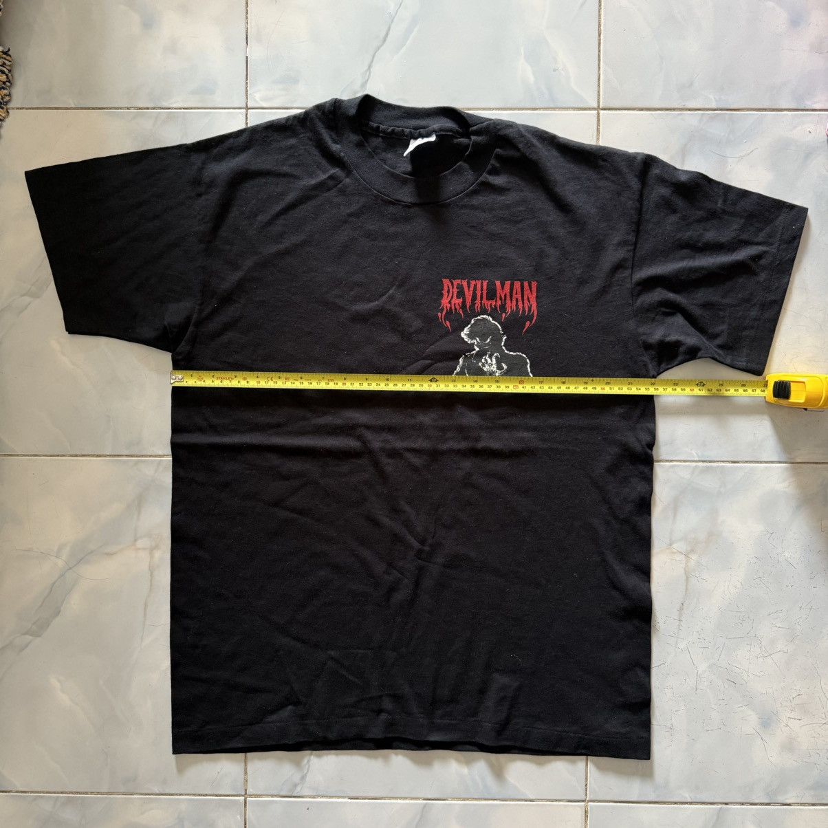 Anime VTG 90S DEVILMAN ANIME MANGA TEE Size US L / EU 52-54 / 3 - 8 Thumbnail