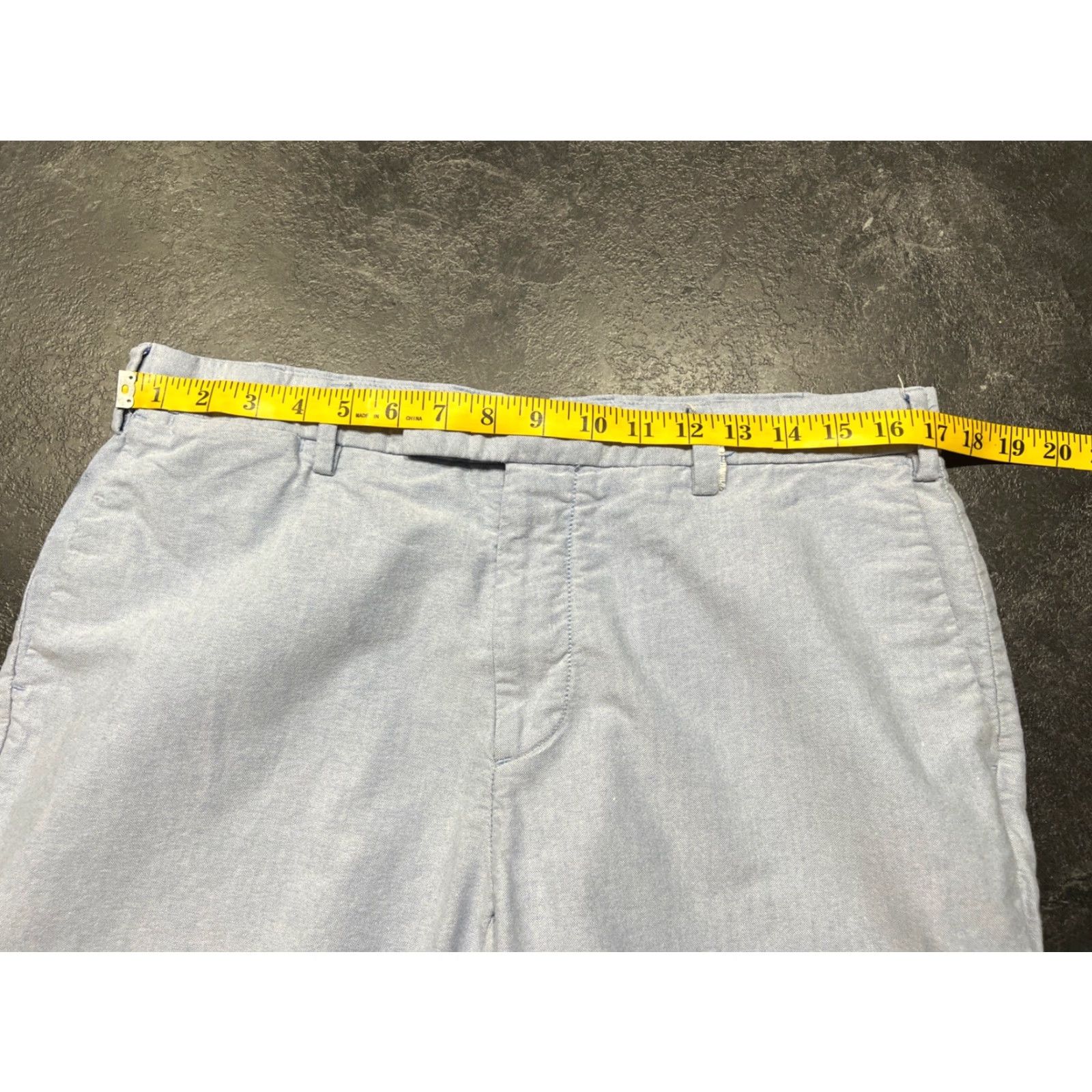 Polo Ralph Lauren VINTAGE Polo Ralph Lauren Shorts Mens 34 Chino Flat Front Cotton Light Blue Men Size US S / EU 44-46 / 1 - 6 Thumbnail