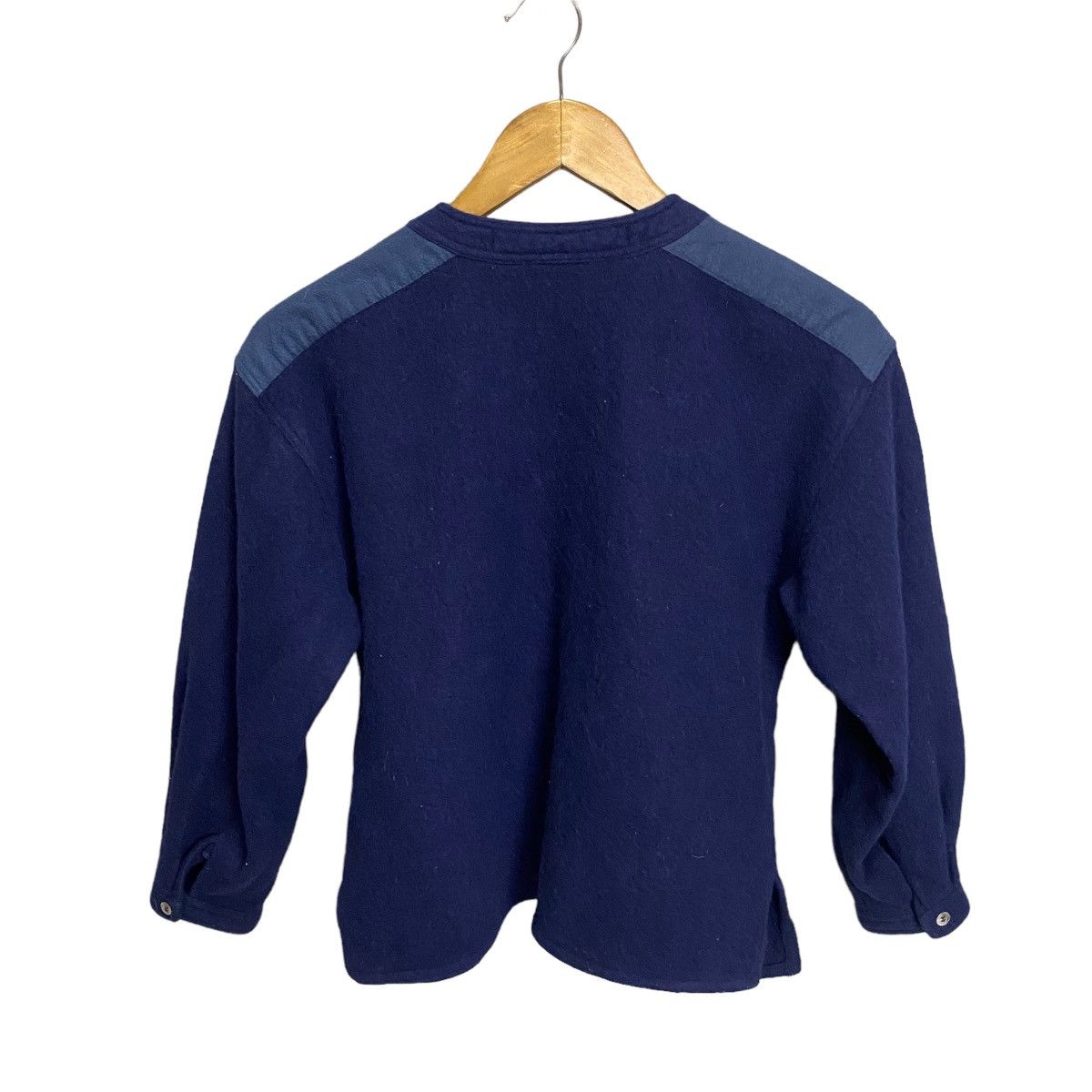 CDG by Comme des Garcons Comme Des Garcons 80s wool henley single pocket Size XS / US 0-2 / IT 36-38 - 4 Thumbnail